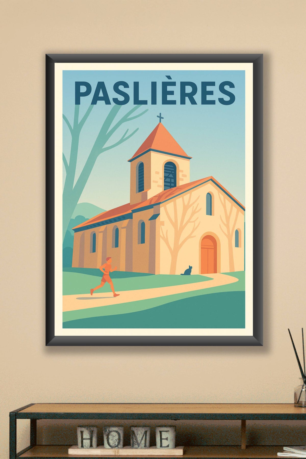Affiche de Paslières - Tranquillité et charme au cœur du village