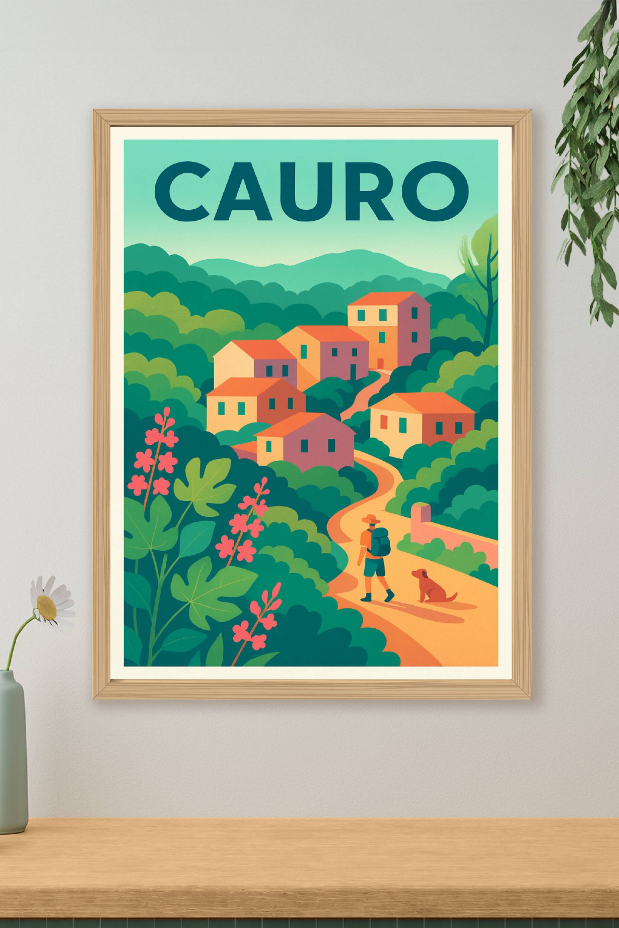 Affiche de Cauro - Escapade bucolique en pleine nature