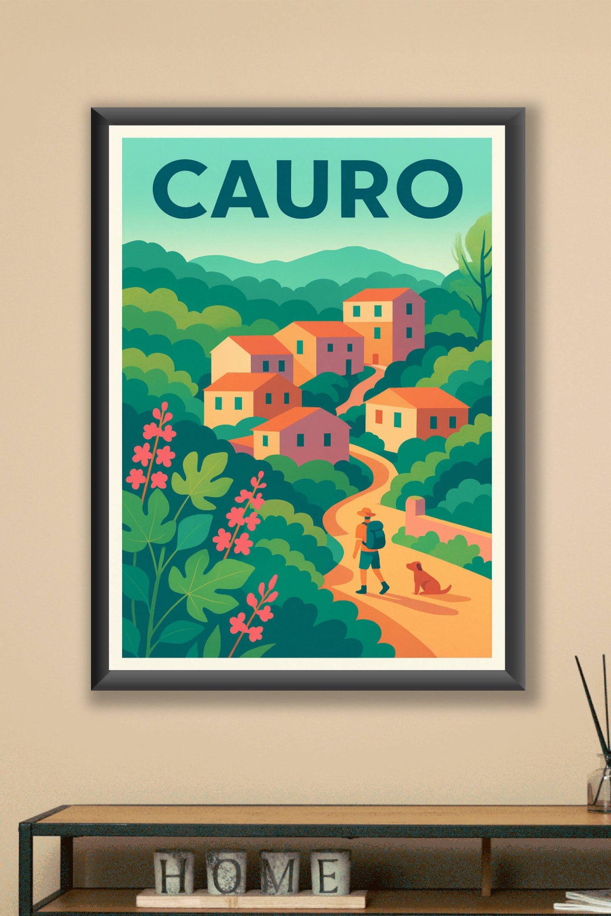 Affiche de Cauro - Escapade bucolique en pleine nature