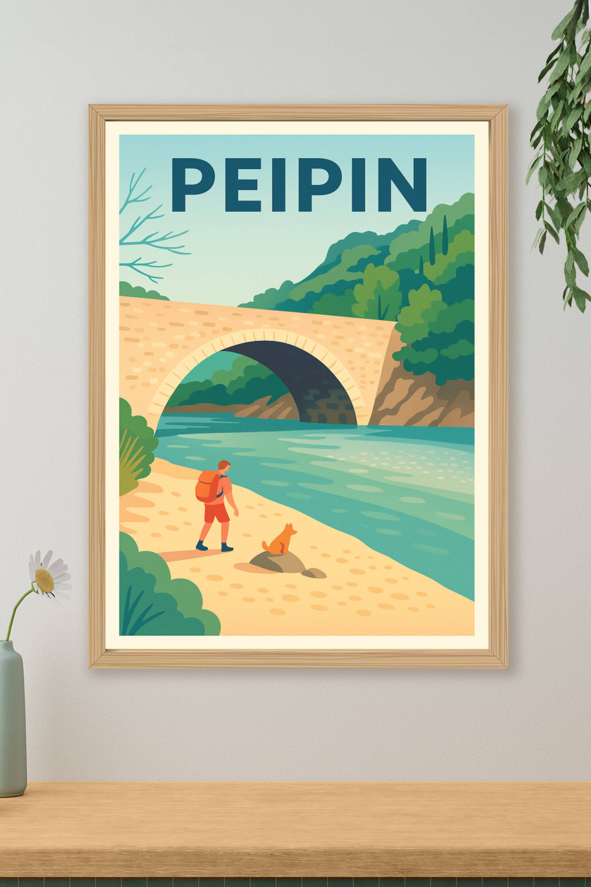 Affiche de Peipin - L'escapade nature au bord de l'eau