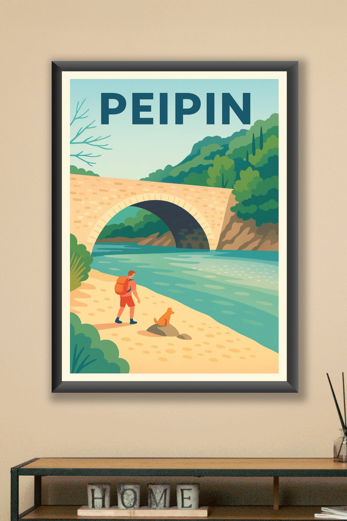 Affiche de Peipin - L'escapade nature au bord de l'eau