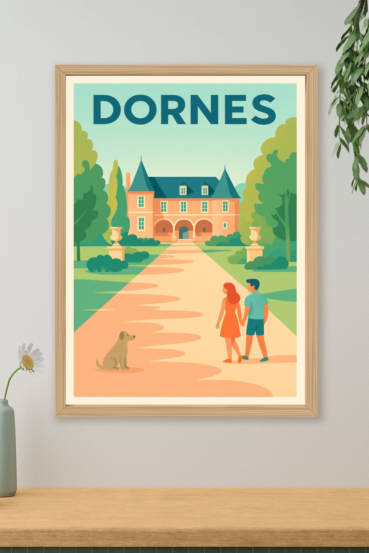 Affiche de Dornes - Échappée romantique au cœur du patrimoine