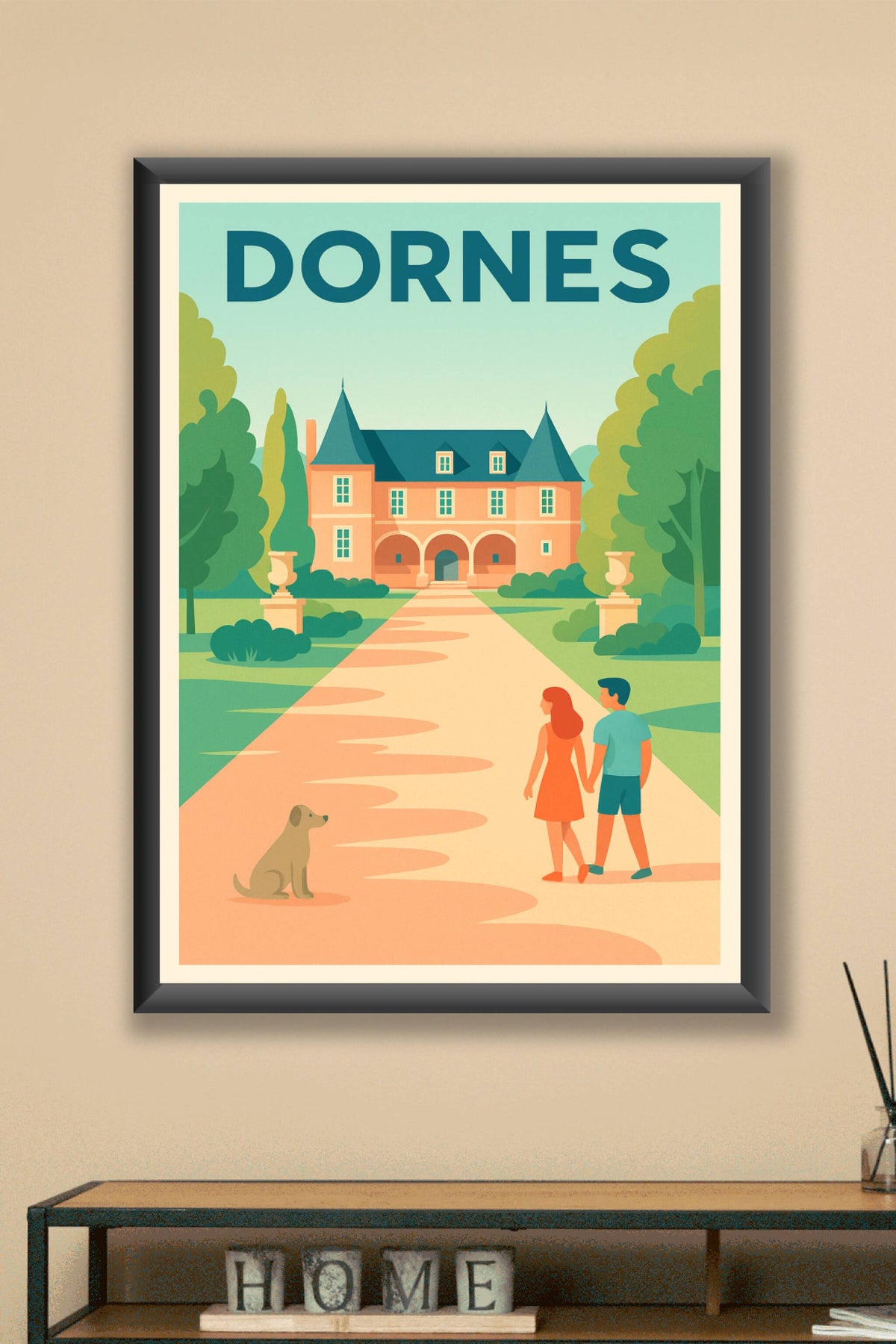 Affiche de Dornes - Échappée romantique au cœur du patrimoine