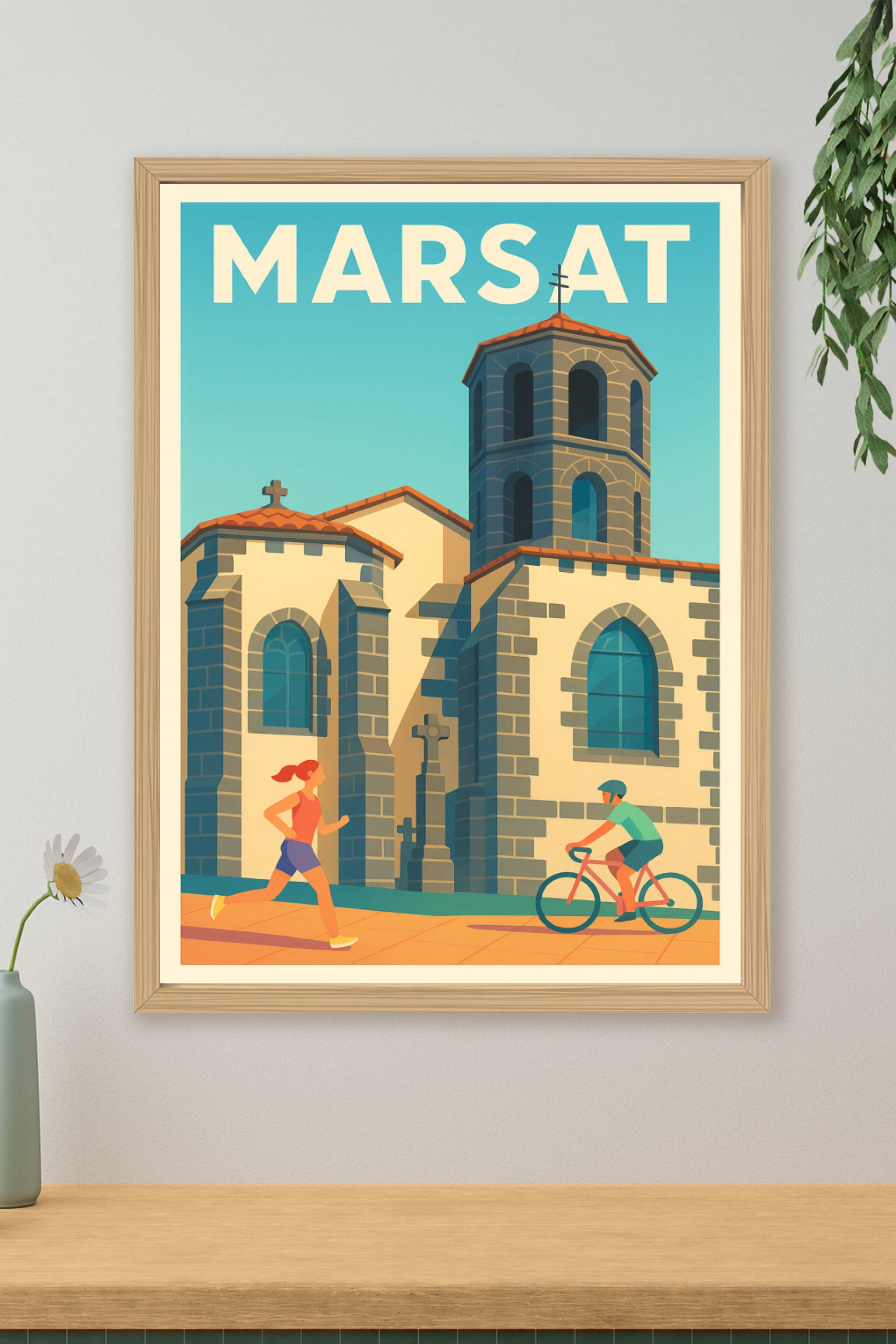 Affiche de Marsat - Authentique ambiance au cœur du patrimoine