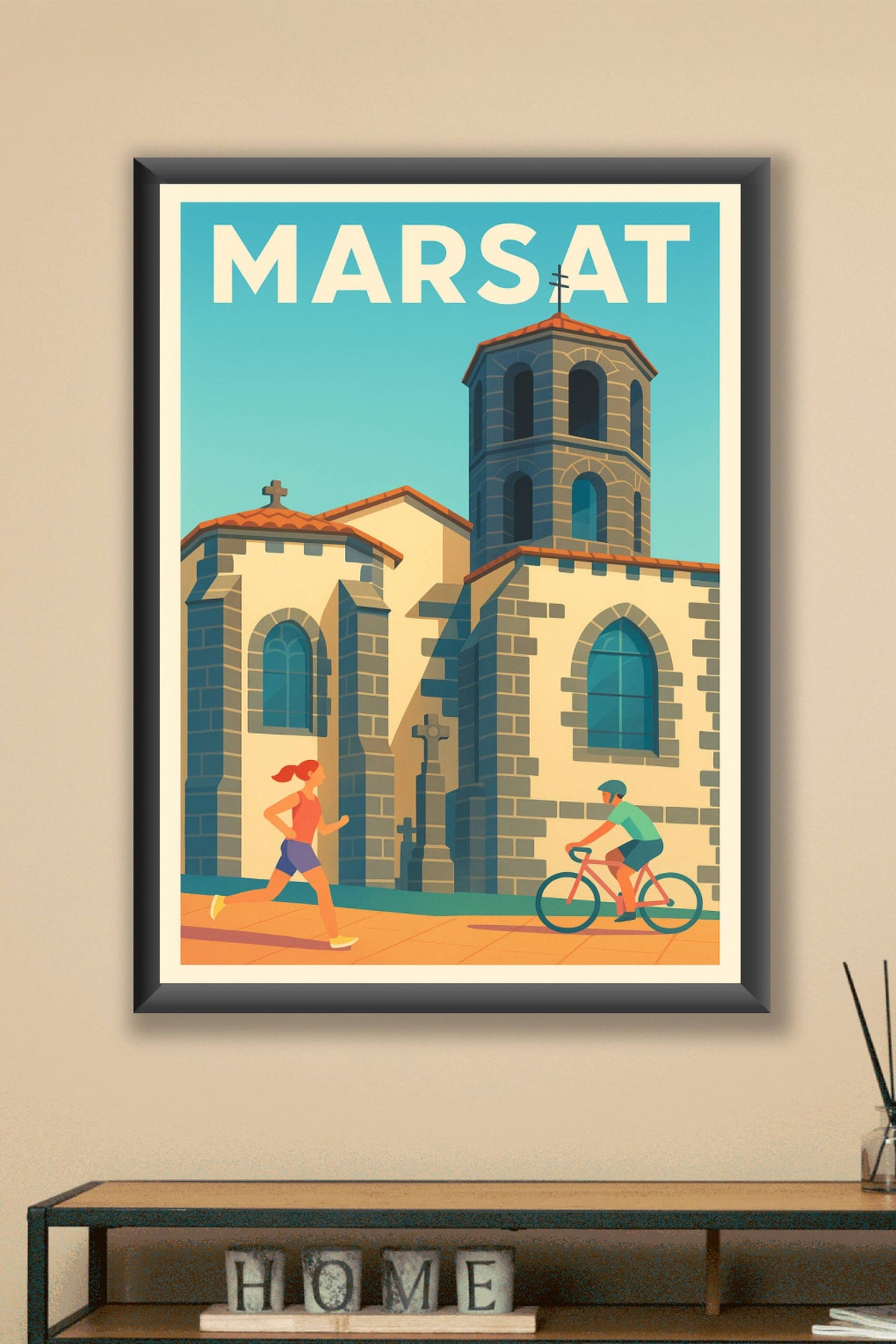 Affiche de Marsat - Authentique ambiance au cœur du patrimoine