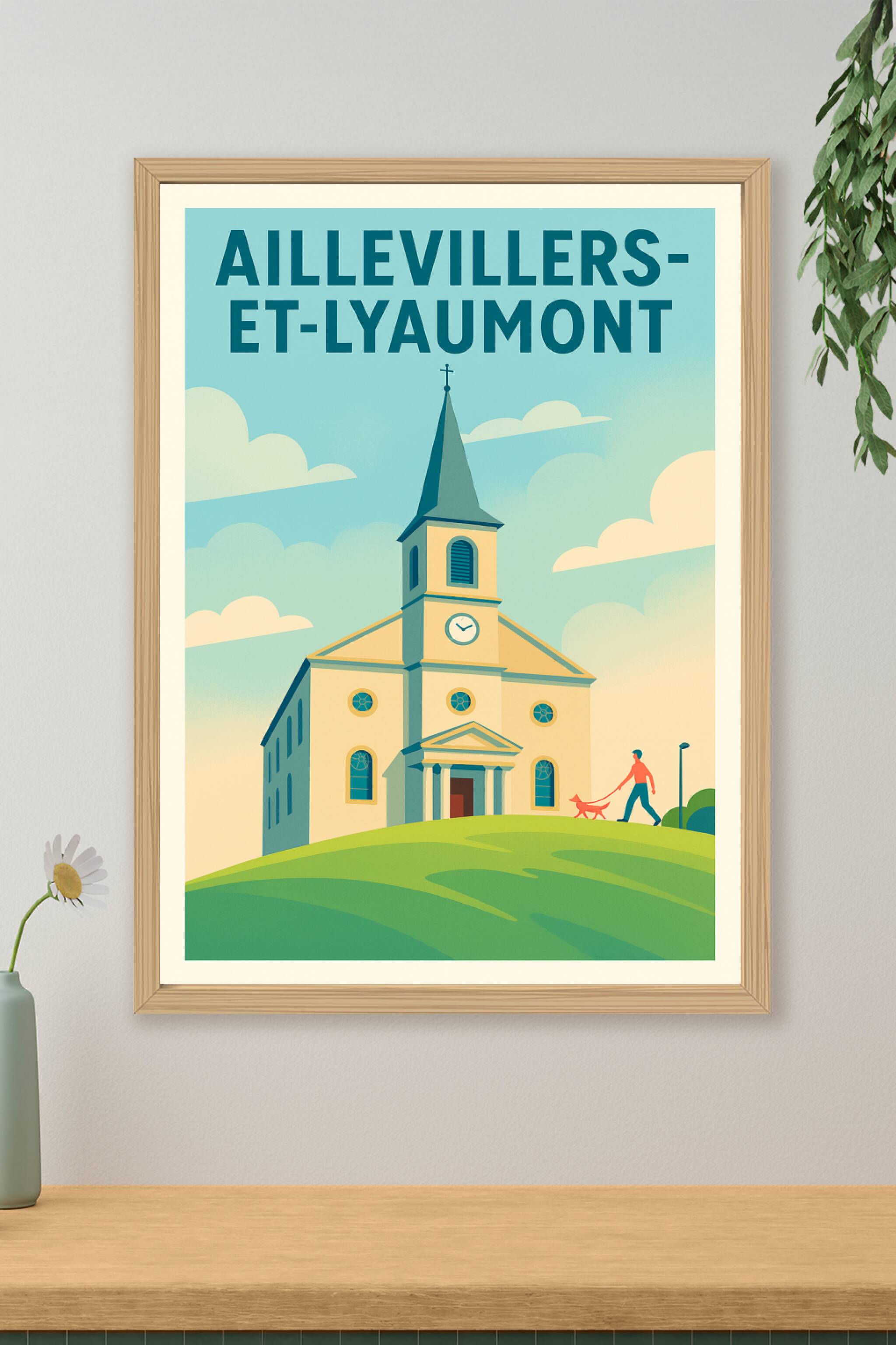 Affiche de Aillevillers-et-Lyaumont - Charme et sérénité au cœur du village