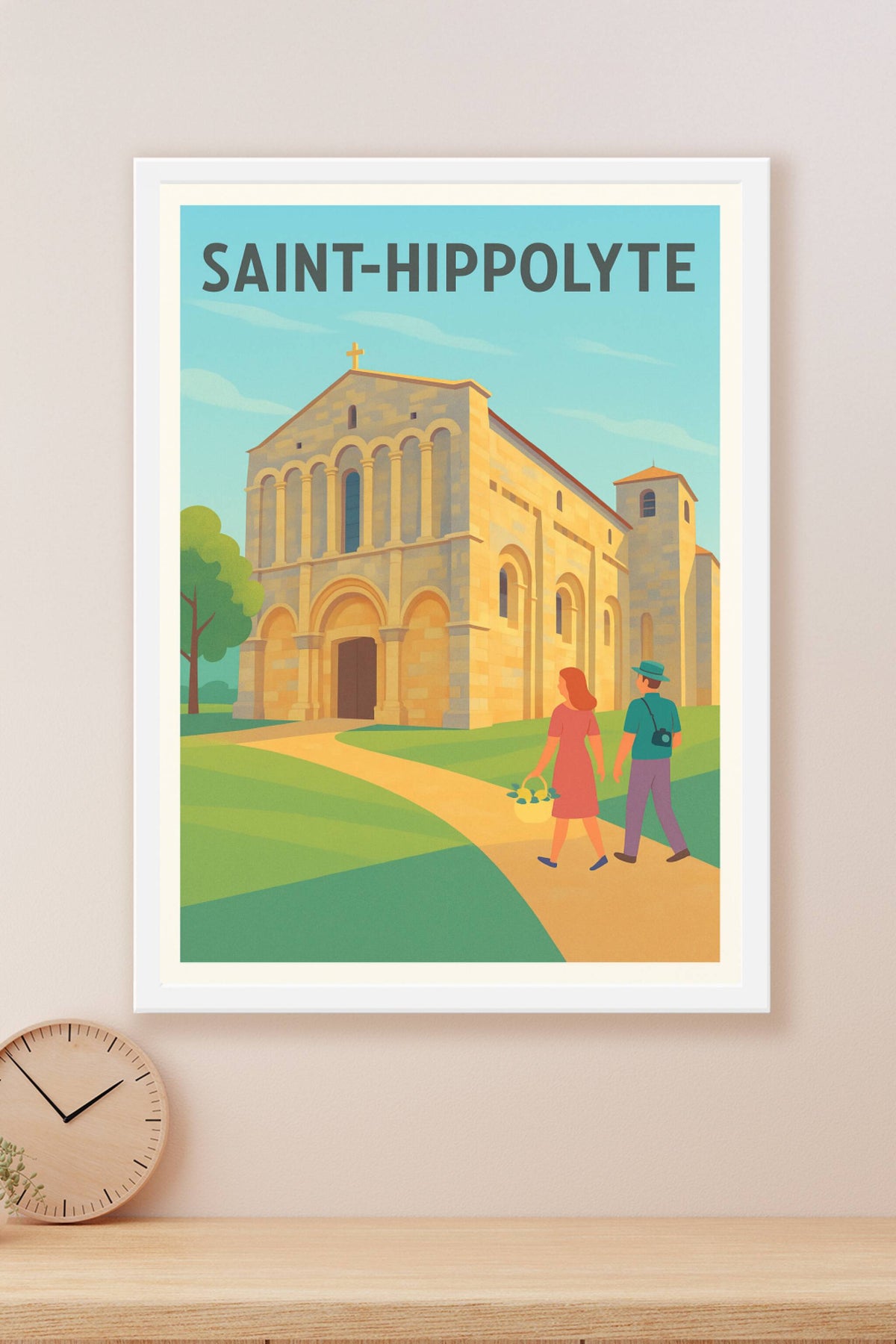 Affiche de Saint-Hippolyte - Une escapade historique incontournable