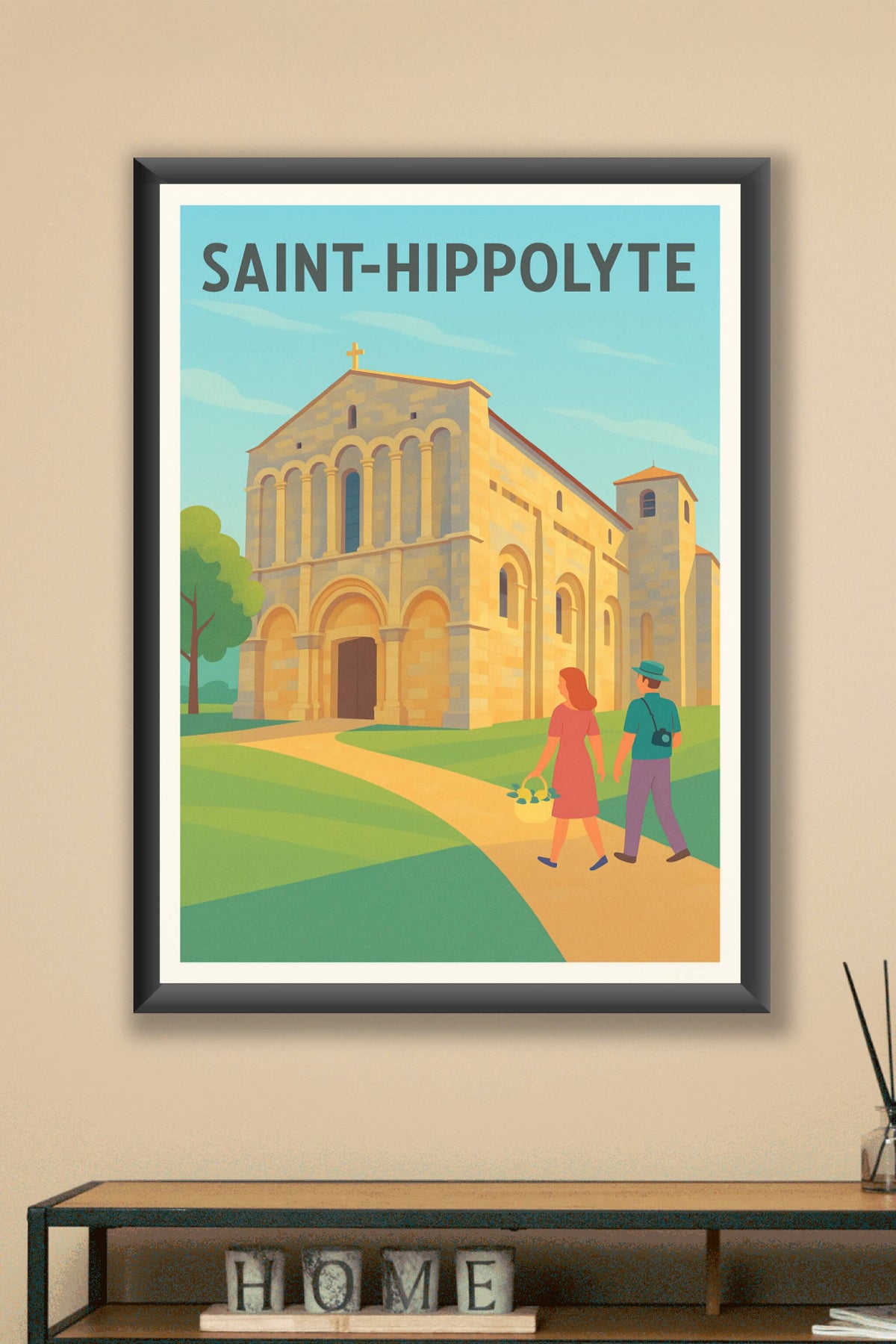 Affiche de Saint-Hippolyte - Une escapade historique incontournable