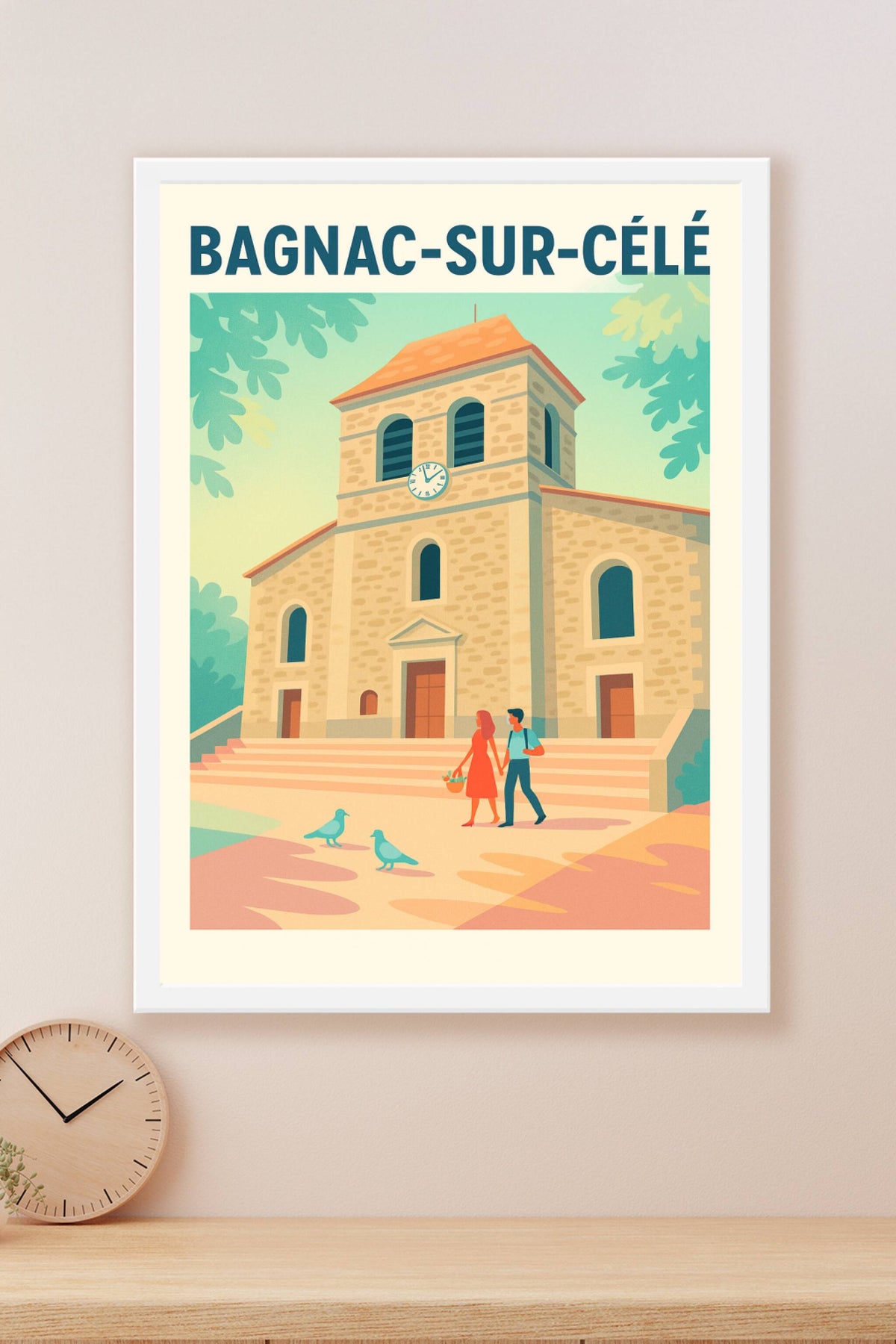 Affiche de Bagnac-sur-Célé - Charme et sérénité au cœur du village