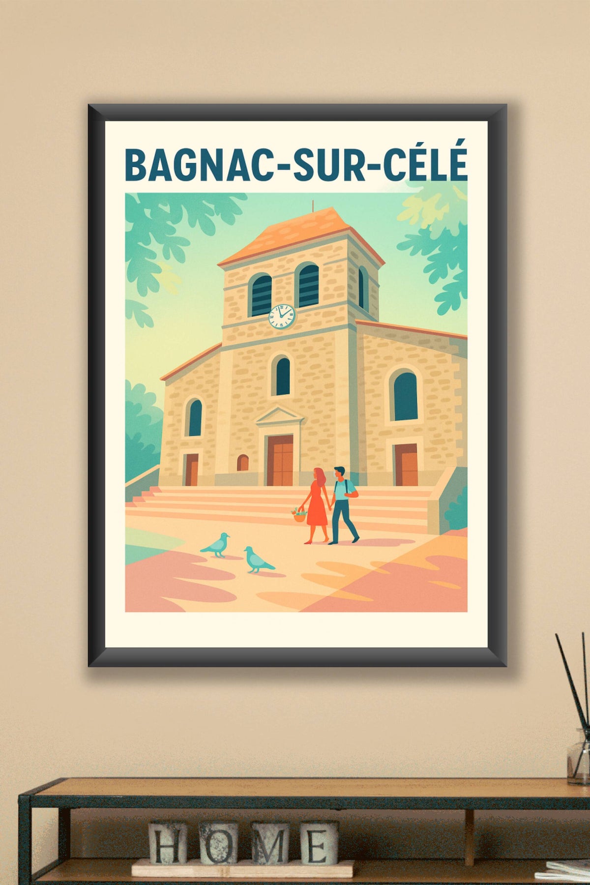 Affiche de Bagnac-sur-Célé - Charme et sérénité au cœur du village