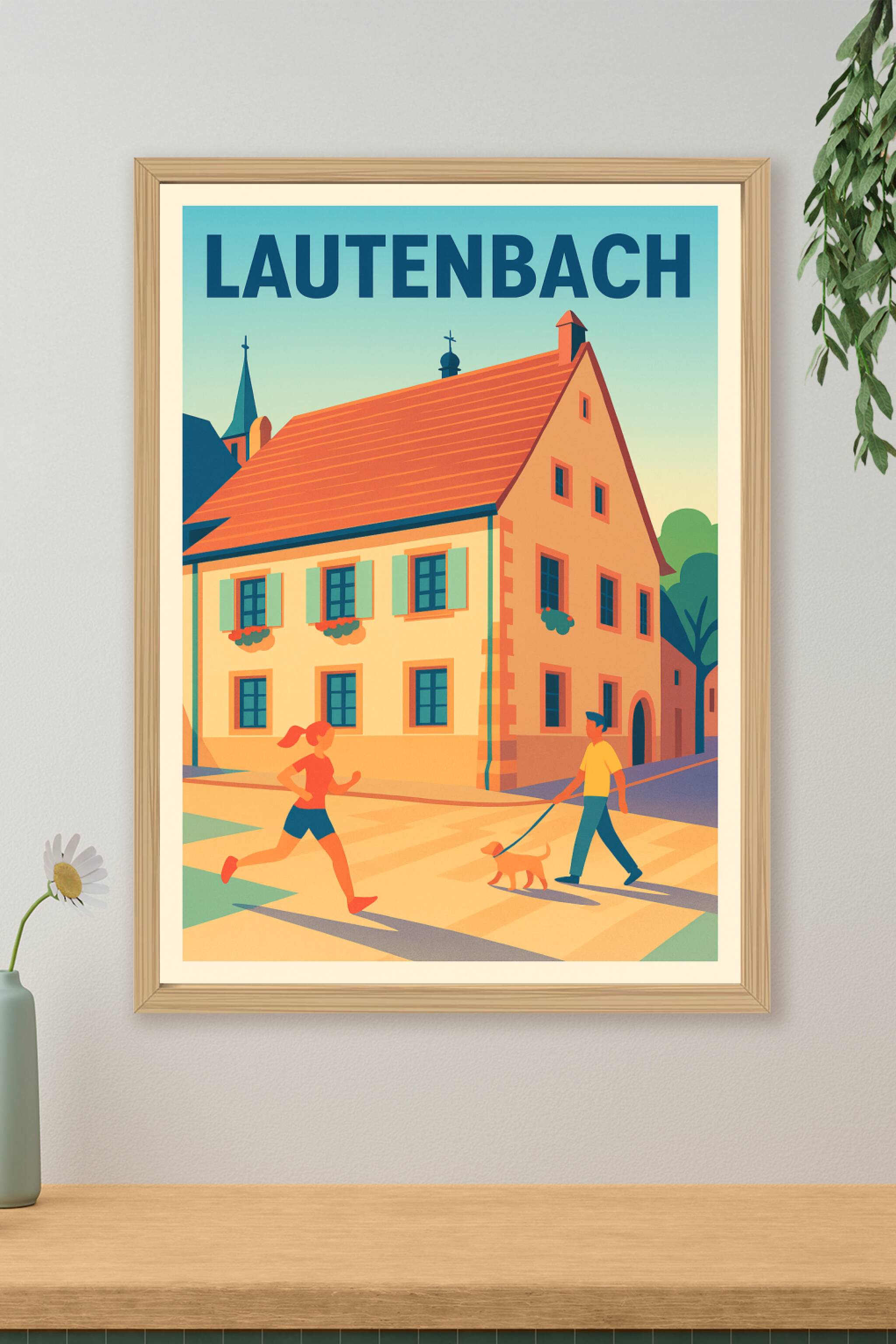 Affiche de Lautenbach - Charme et sérénité au cœur du village