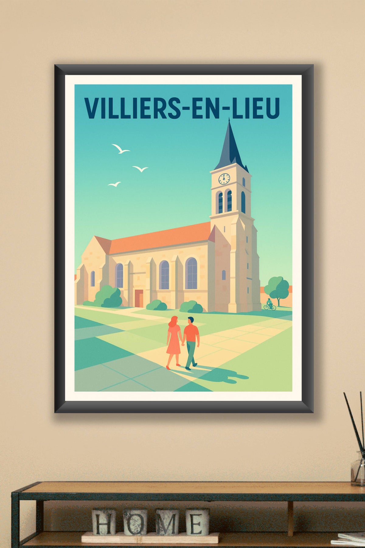 Affiche de Villiers-en-Lieu - Charme et sérénité au cœur du patrimoine