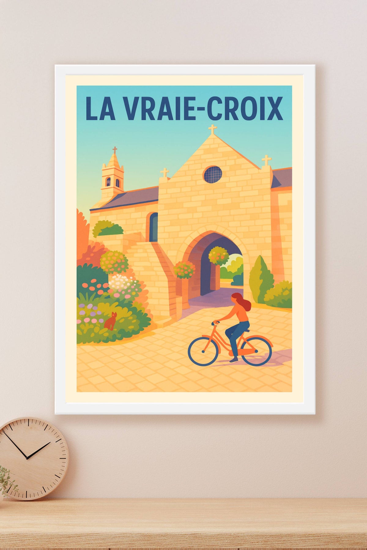 Affiche de La Vraie-Croix - L'authenticité au cœur de la Bretagne