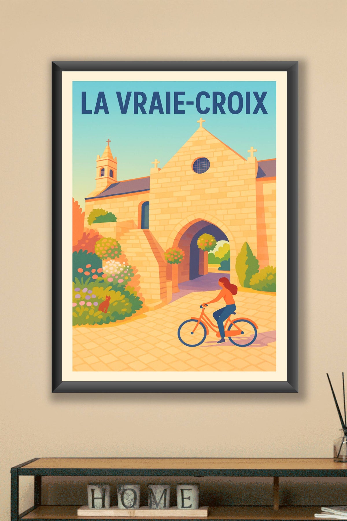 Affiche de La Vraie-Croix - L'authenticité au cœur de la Bretagne