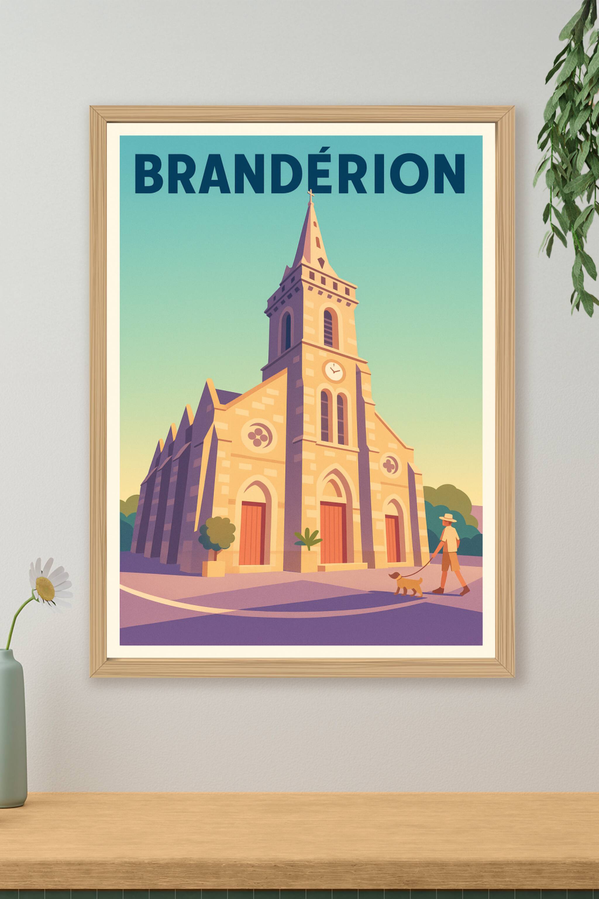 Affiche de Brandérion - Charme architectural au cœur de la Bretagne