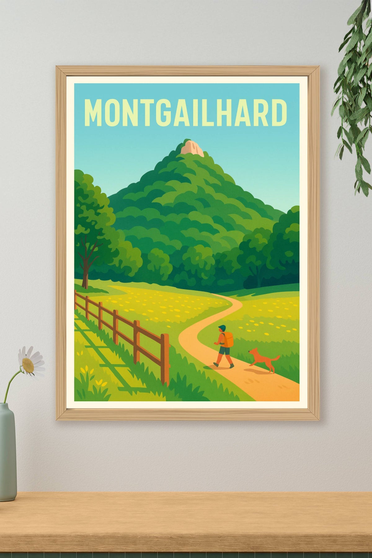 Affiche de Montgailhard - Nature et découvertes au cœur des Pyrénées