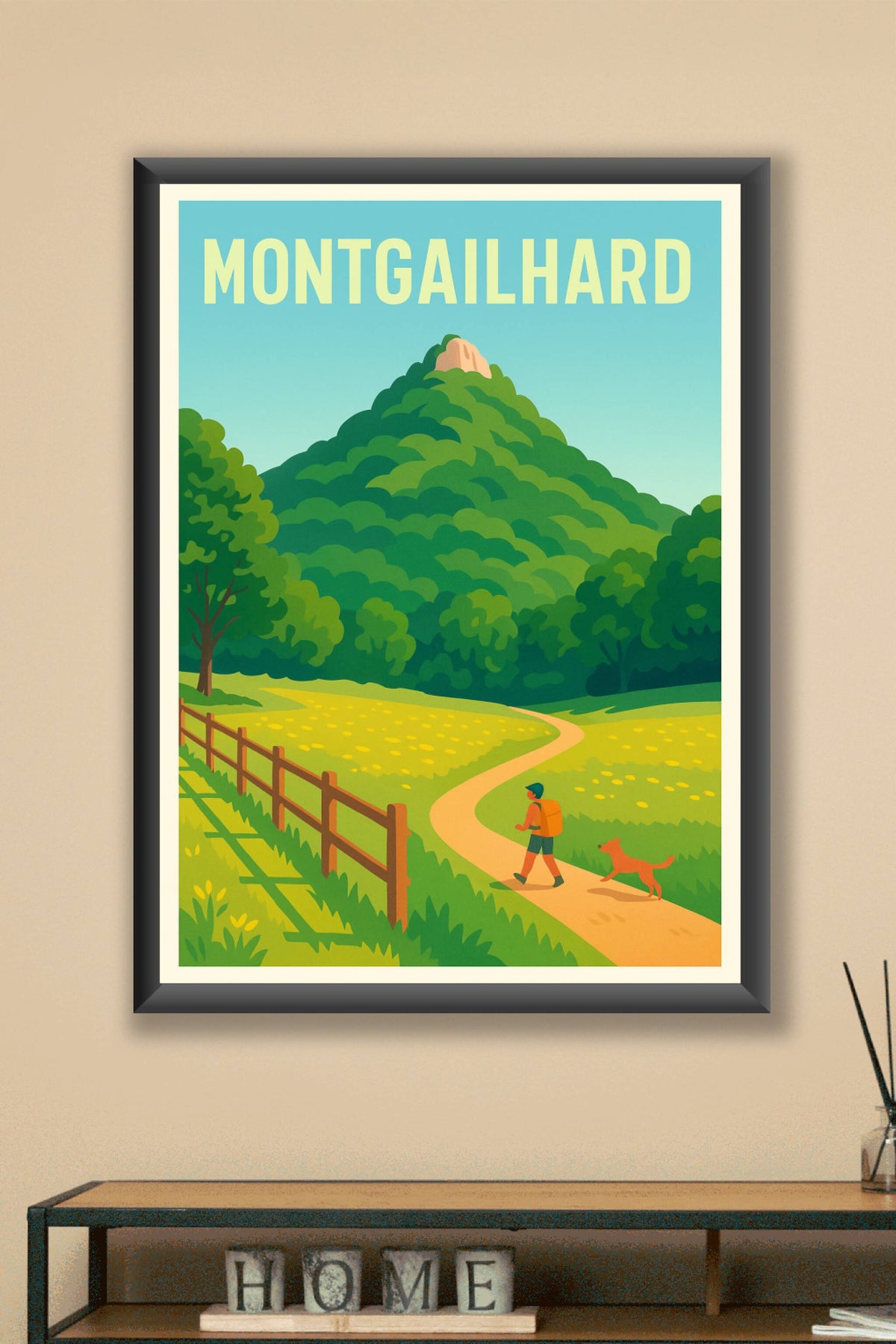Affiche de Montgailhard - Nature et découvertes au cœur des Pyrénées