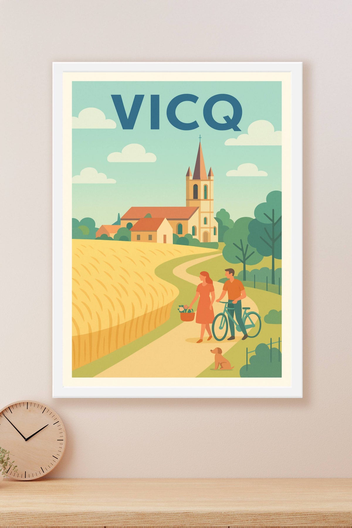 Affiche de Vicq - Une escapade champêtre pleine de douceur