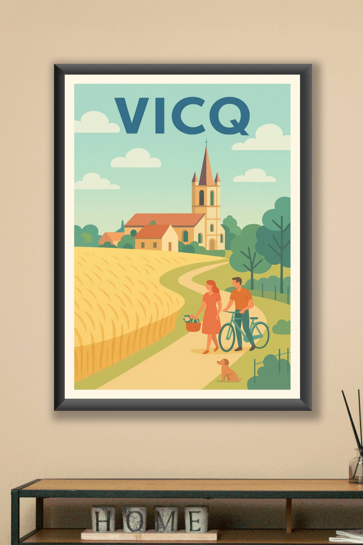 Affiche de Vicq - Une escapade champêtre pleine de douceur