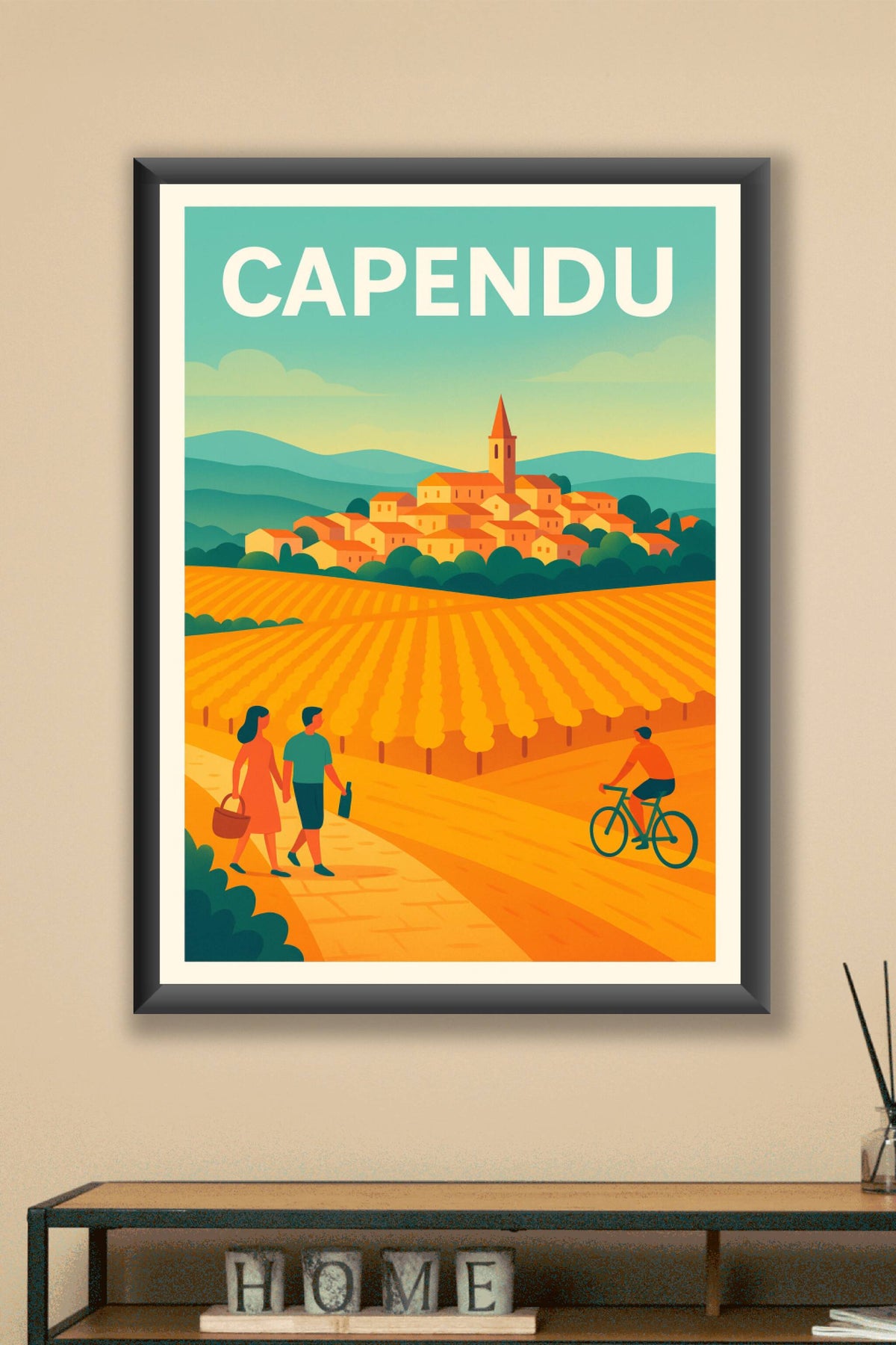 Affiche de Capendu - L'escapade ensoleillée au cœur des vignobles