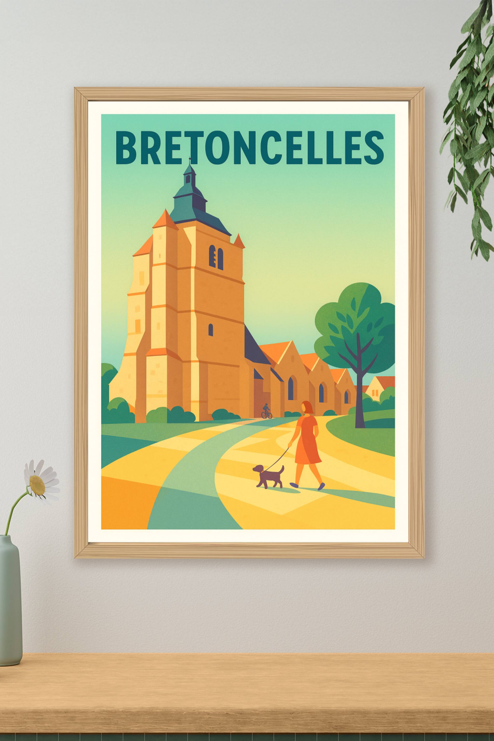 Affiche de Bretoncelles - Charme et sérénité au cœur de la campagne