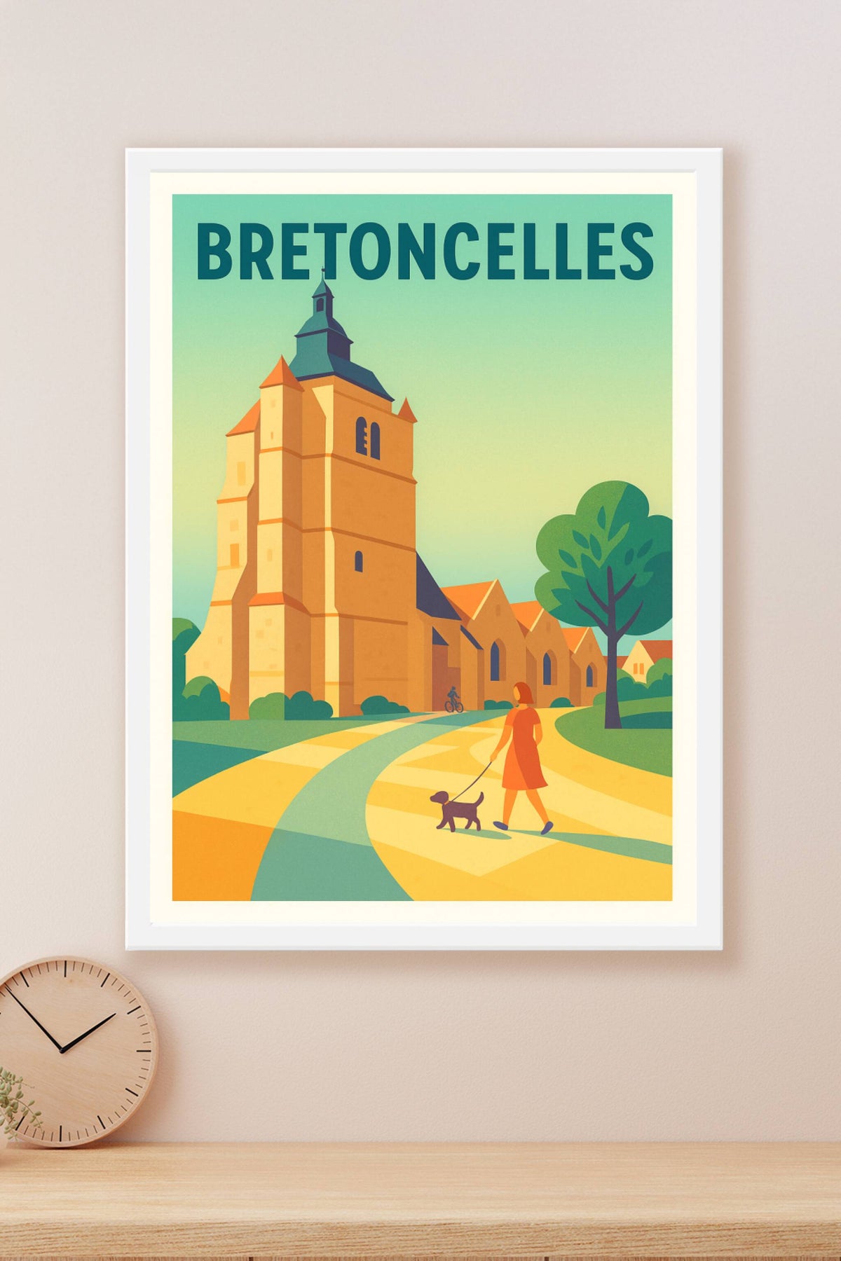 Affiche de Bretoncelles - Charme et sérénité au cœur de la campagne
