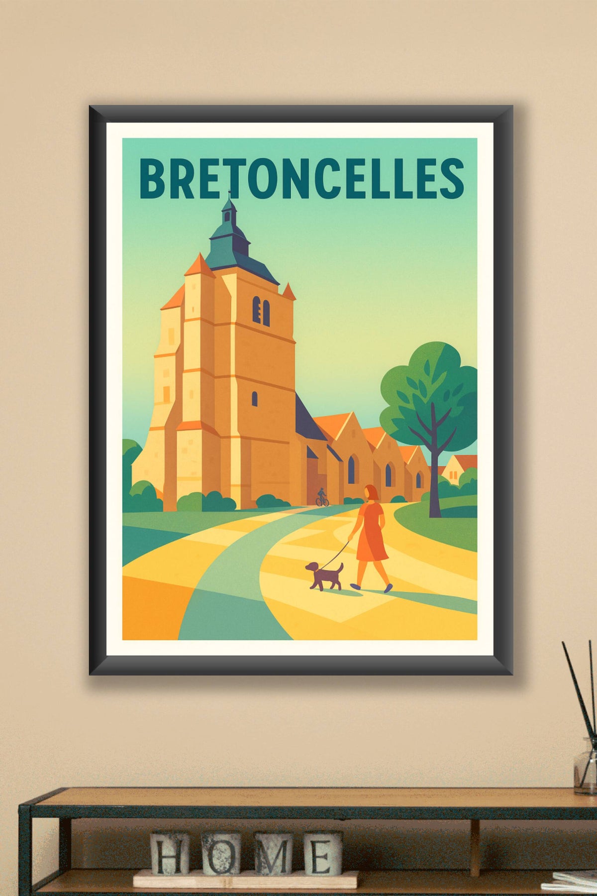 Affiche de Bretoncelles - Charme et sérénité au cœur de la campagne