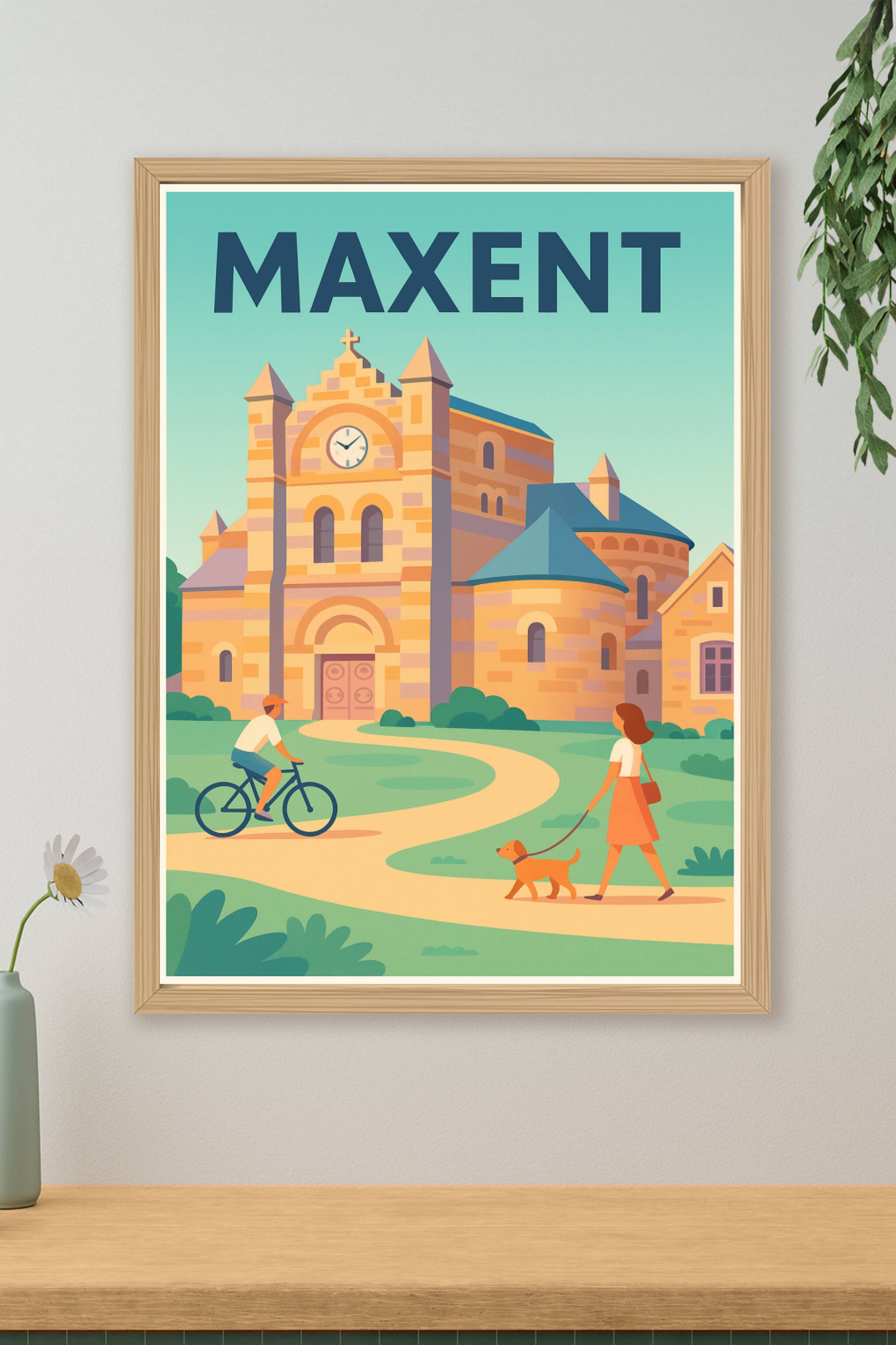 Affiche de Maxent - Un havre de paix au cœur de la Bretagne
