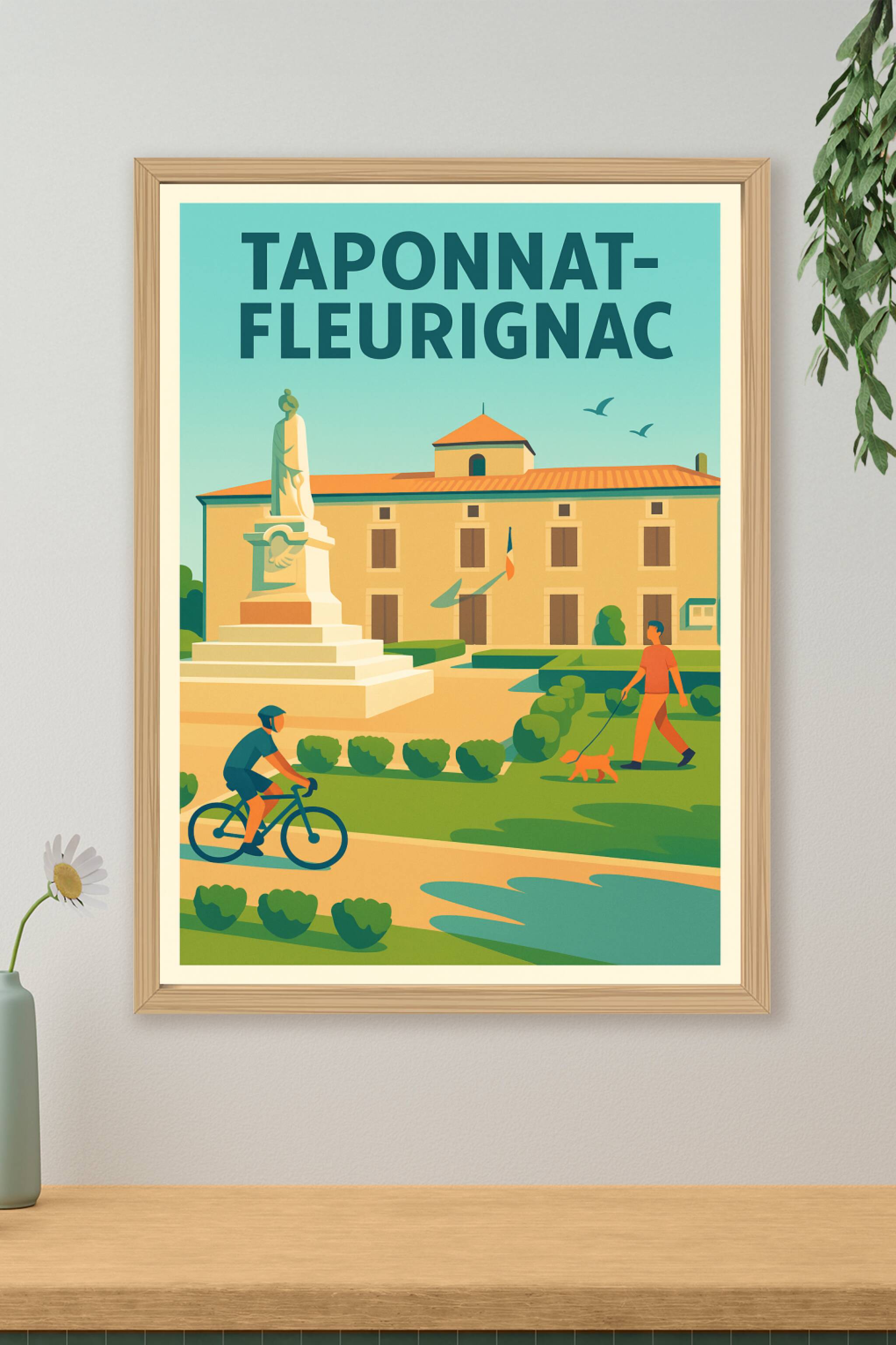 Affiche de Taponnat-Fleurignac - Sérénité et charme au cœur du village