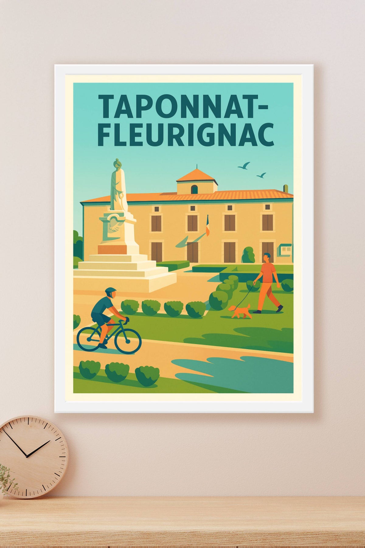 Affiche de Taponnat-Fleurignac - Sérénité et charme au cœur du village