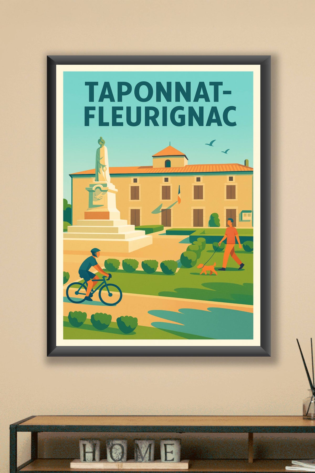 Affiche de Taponnat-Fleurignac - Sérénité et charme au cœur du village