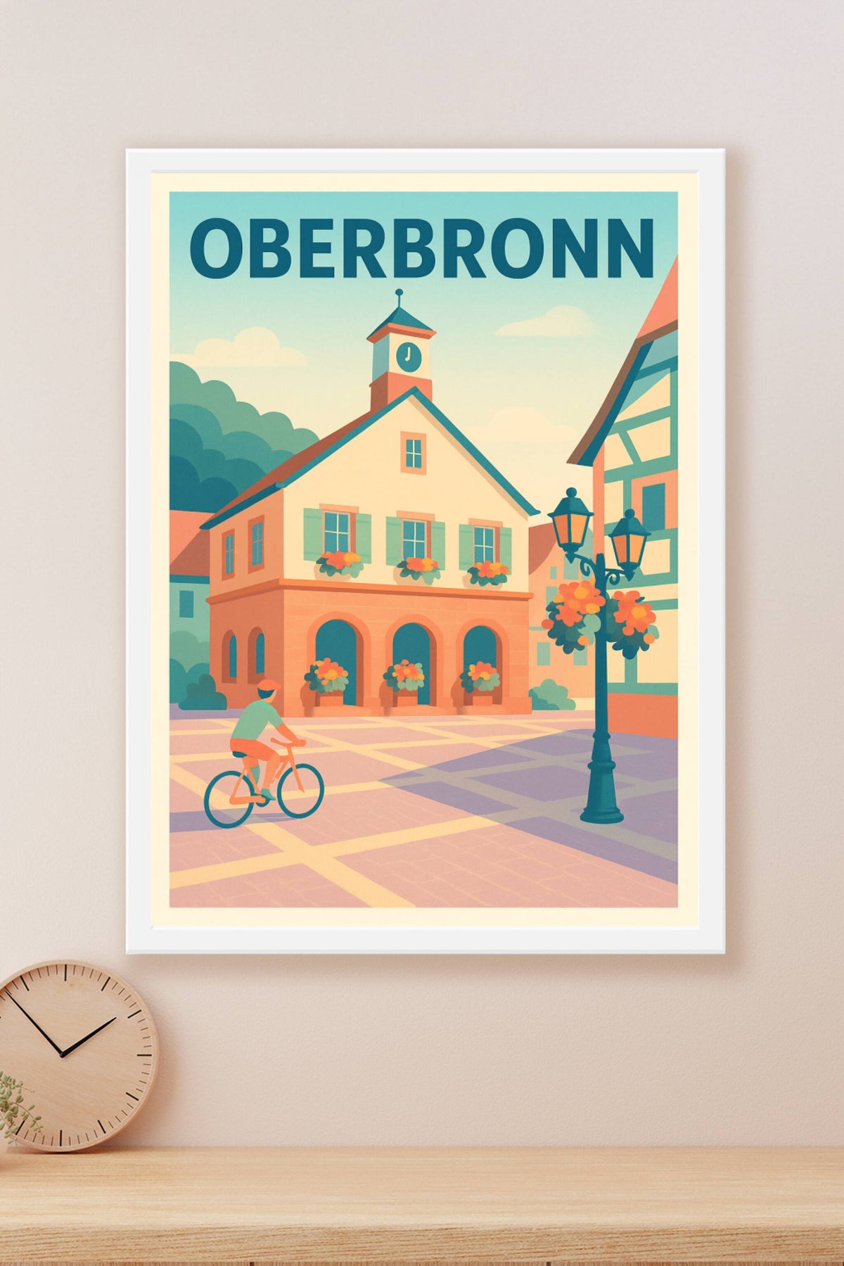 Affiche de Oberbronn - Charme paisible d'un village alsacien