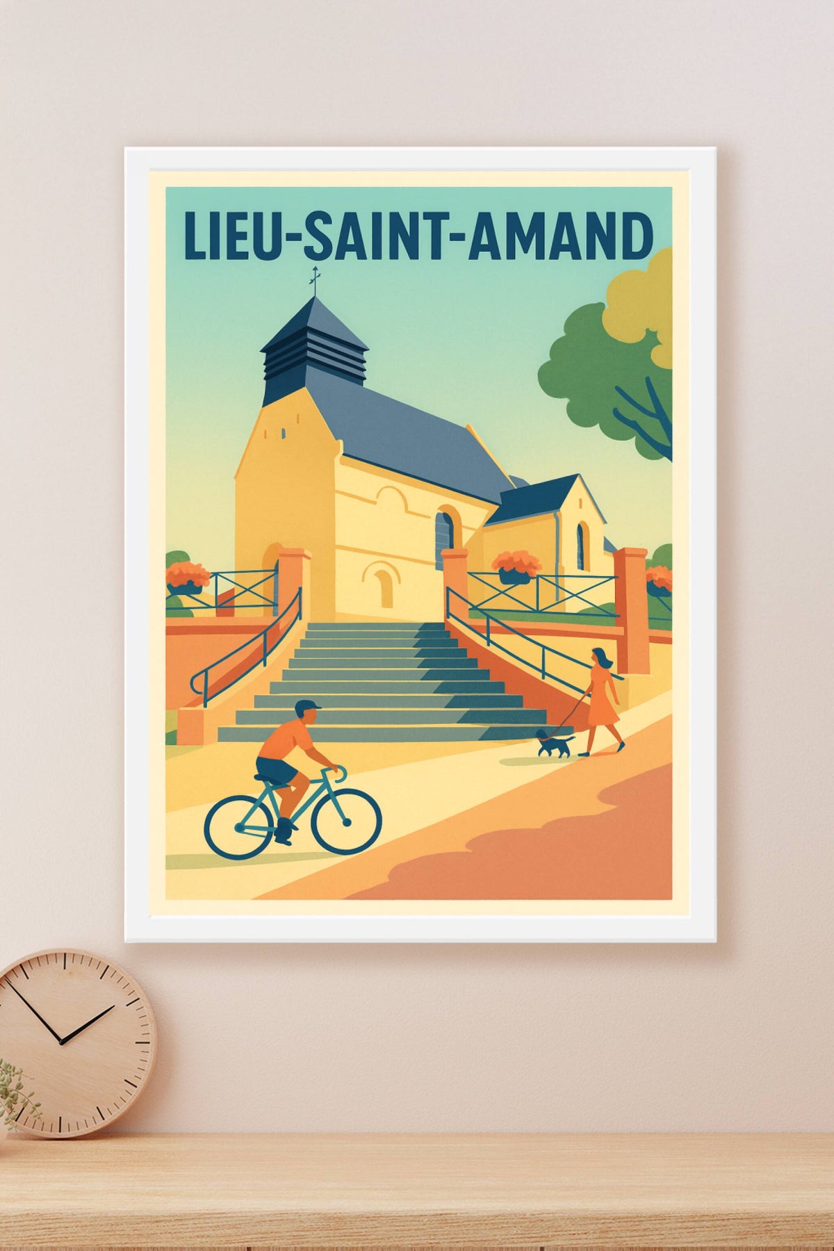 Affiche de Lieu-Saint-Amand - Atmosphère paisible et charme authentique