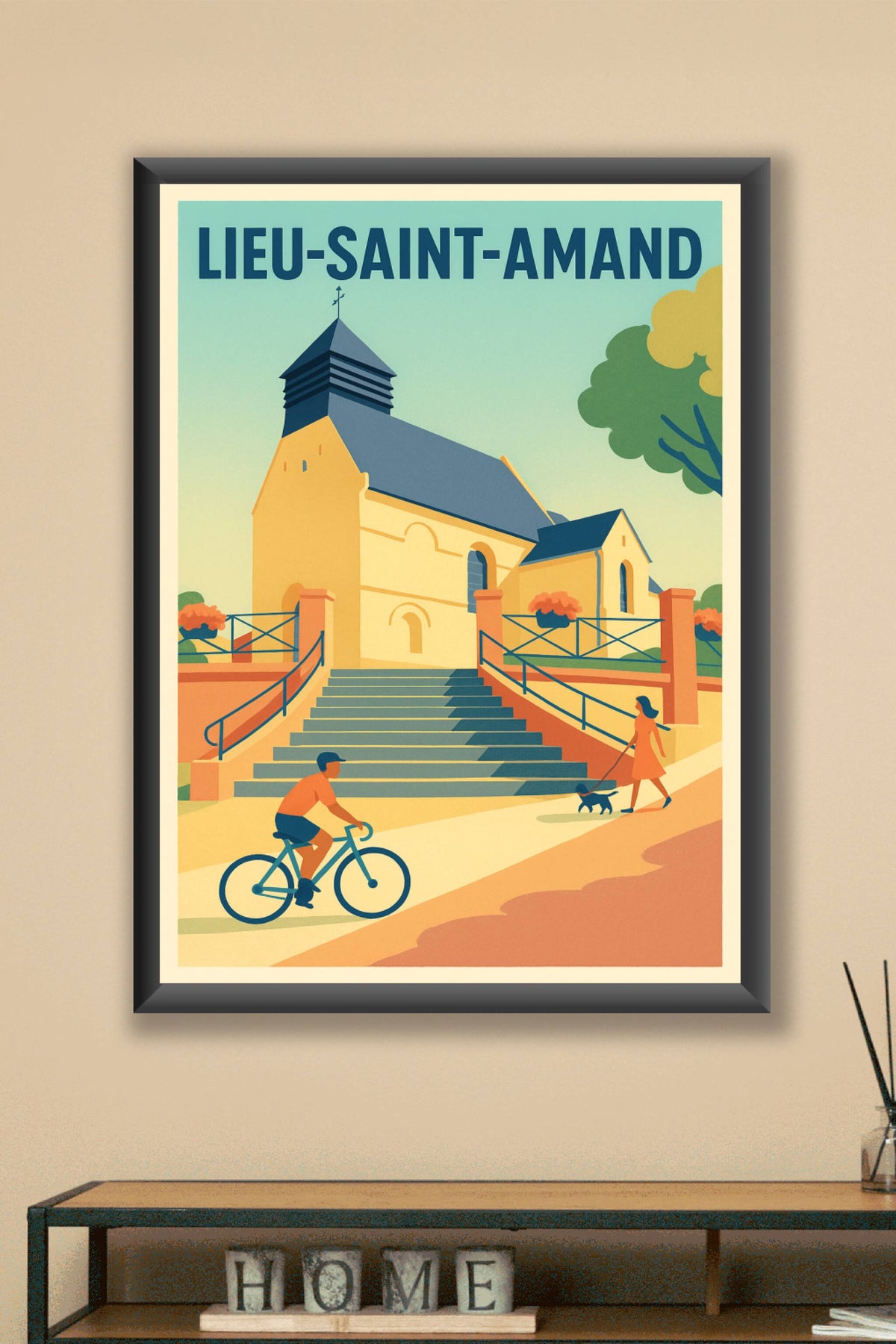 Affiche de Lieu-Saint-Amand - Atmosphère paisible et charme authentique