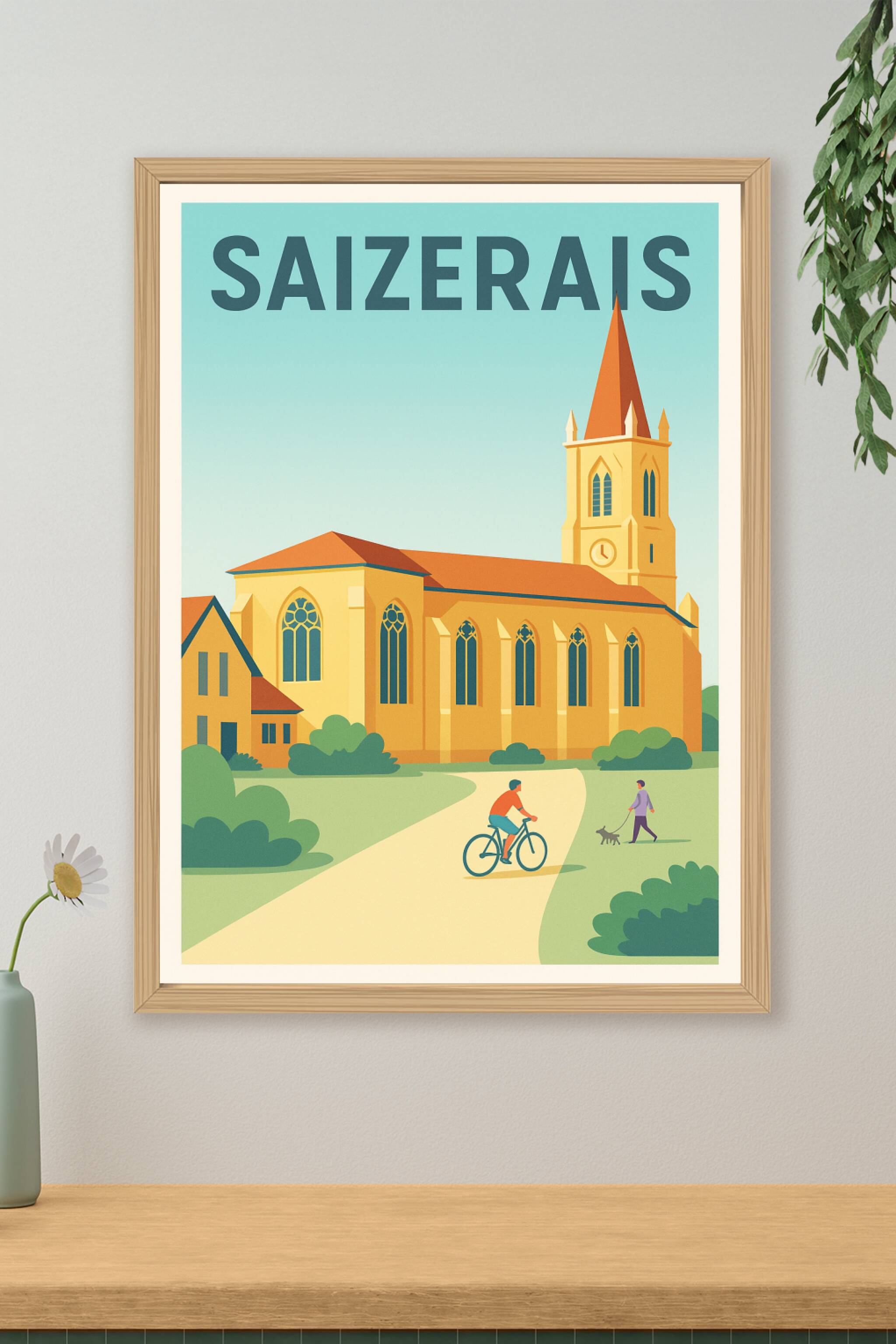 Affiche de Saizerais - Charme et sérénité au cœur de la Lorraine