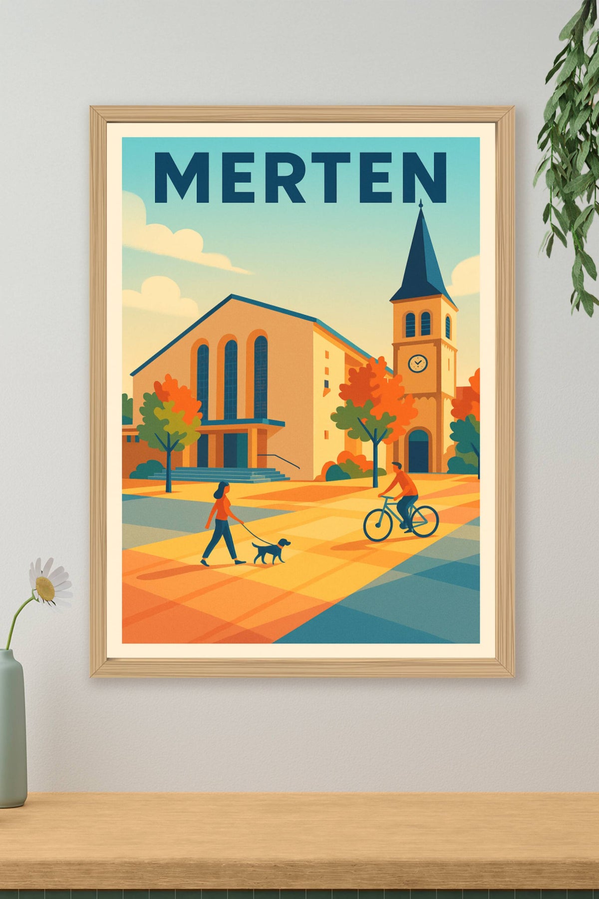Affiche de Merten - Charme paisible et couleurs d'automne