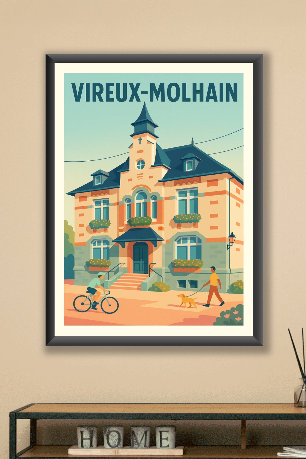 Affiche de Vireux-Molhain - Charme et sérénité à chaque coin de rue