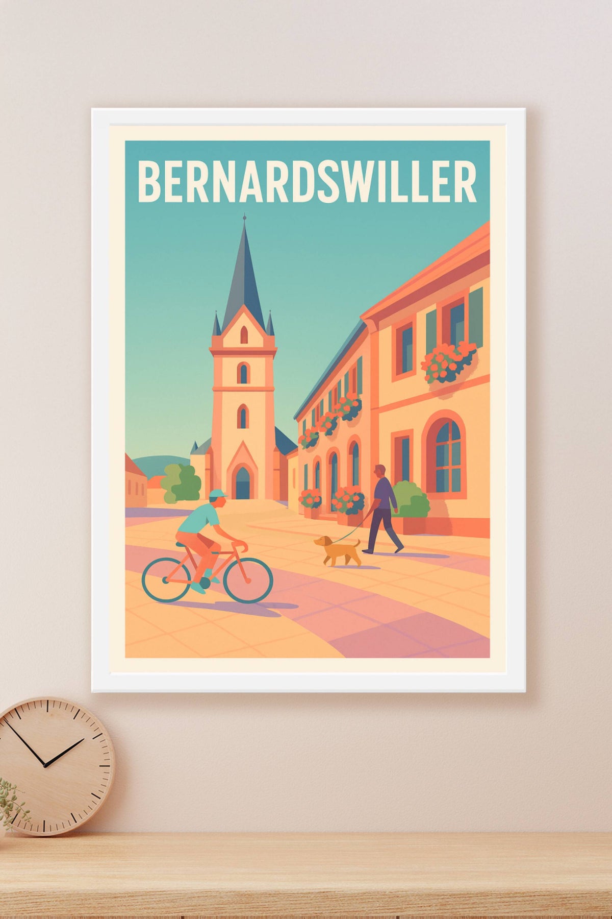 Affiche de Bernardswiller - Charme et douceur de vivre en Alsace