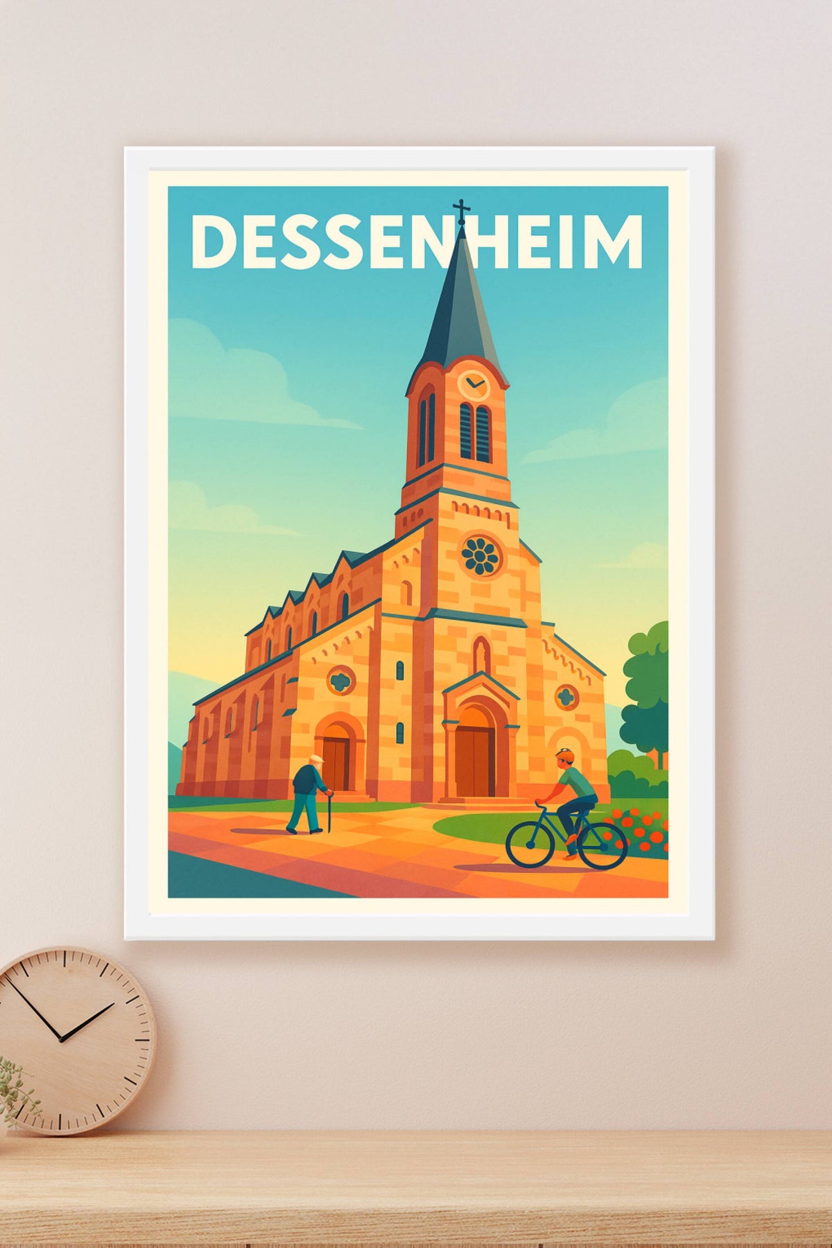 Affiche de Dessenheim - Charme et sérénité au cœur du village