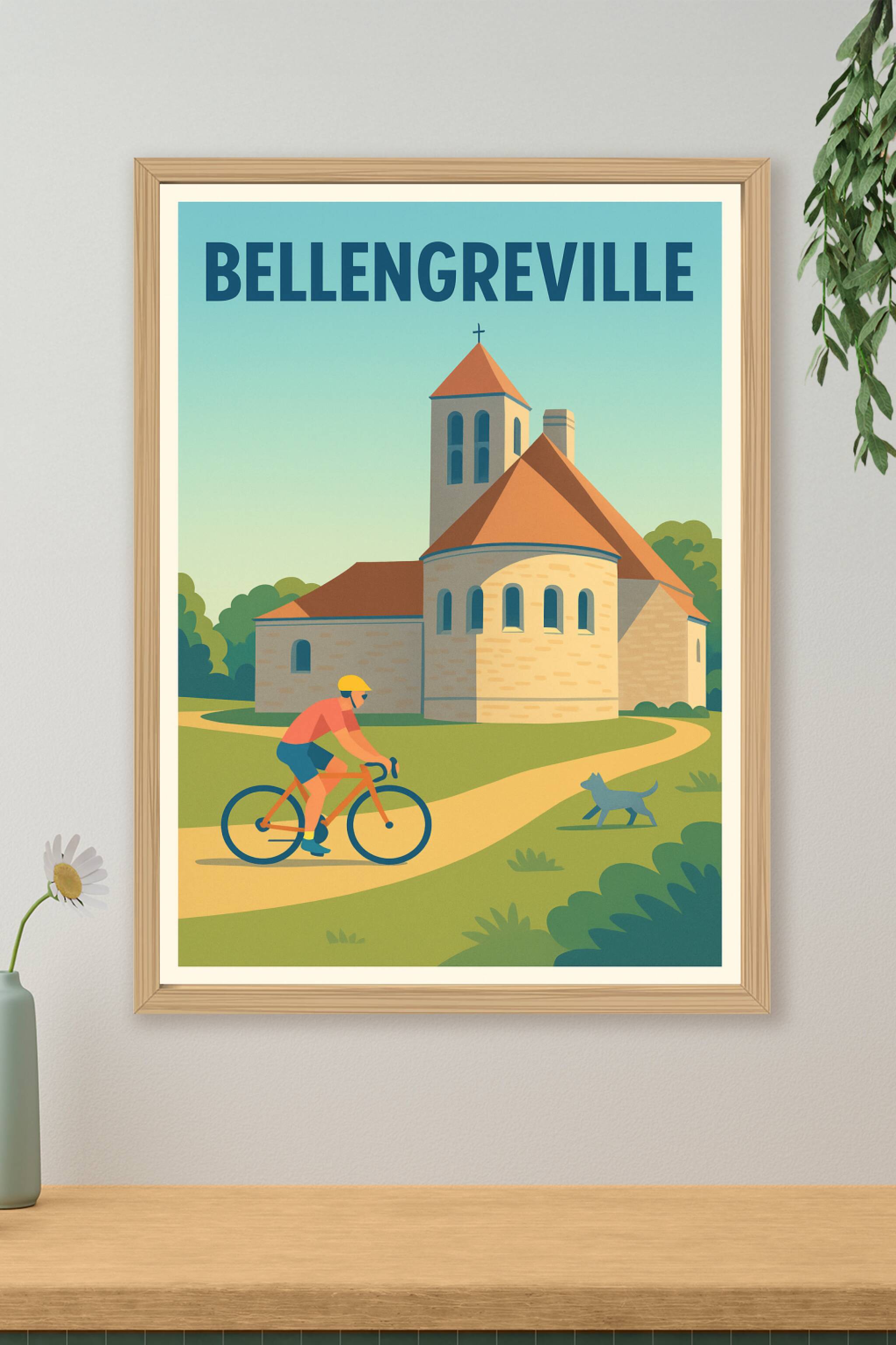 Affiche de Bellengreville - Harmonie paisible entre nature et patrimoine