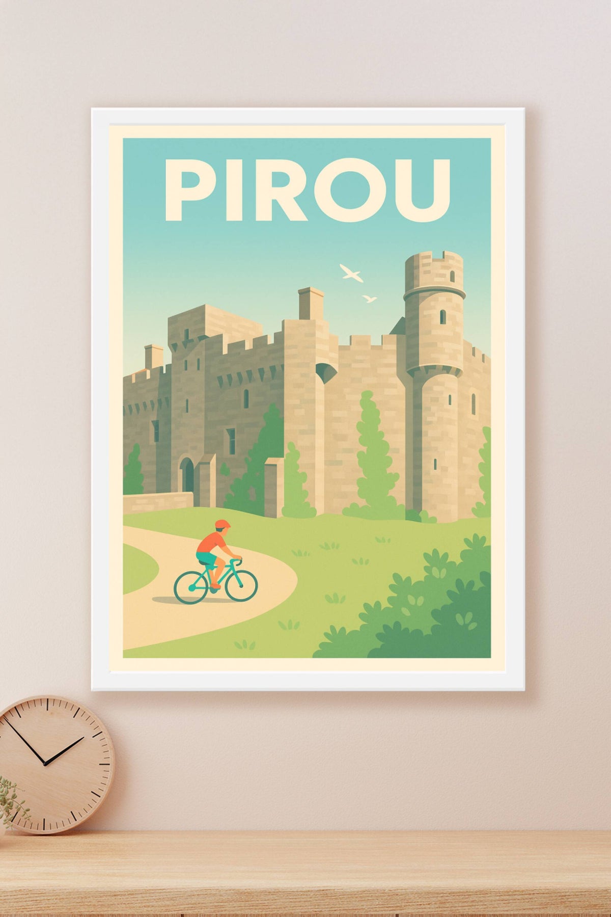 Affiche de Pirou - L'élégance historique en pleine nature