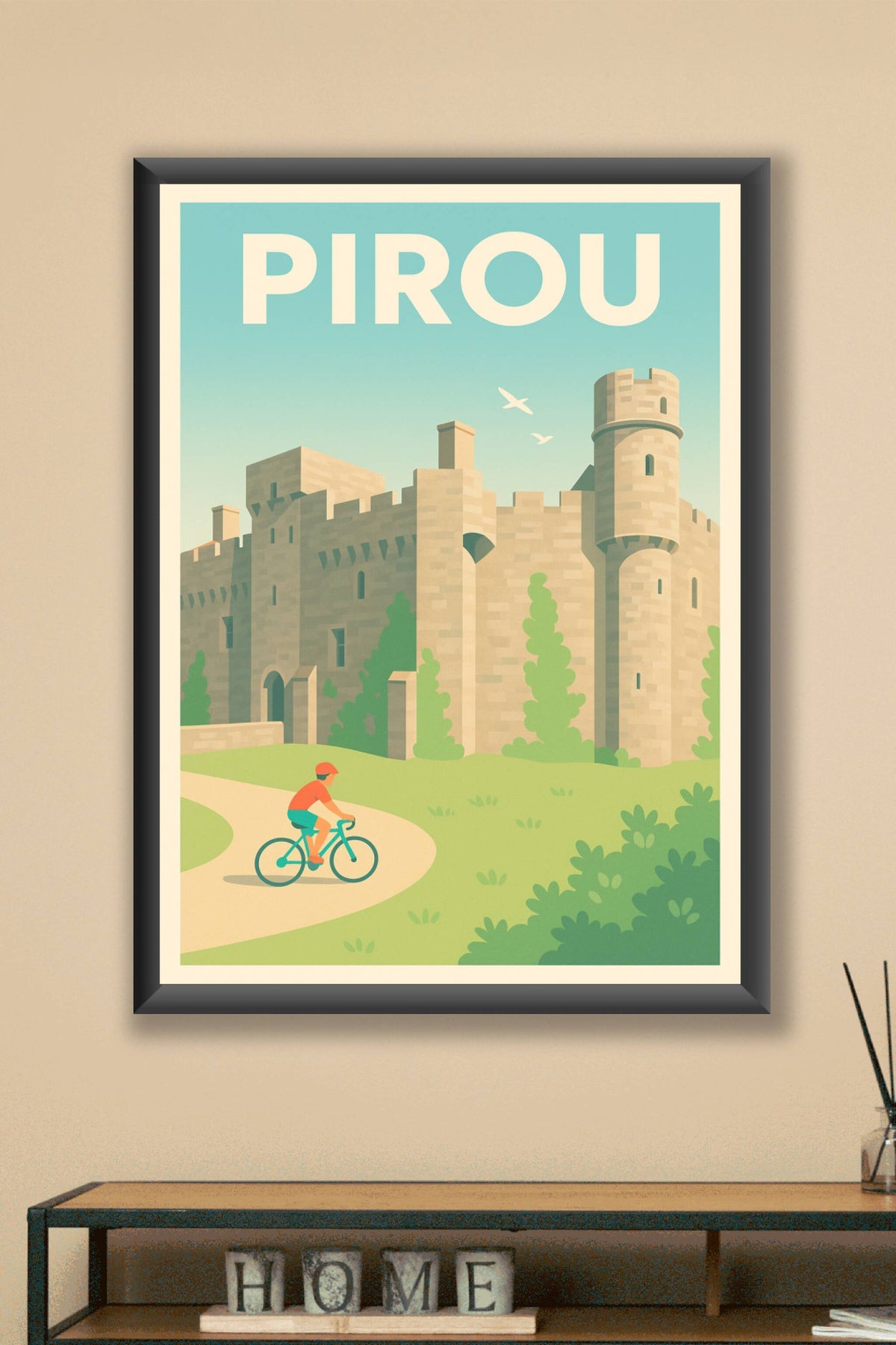 Affiche de Pirou - L'élégance historique en pleine nature