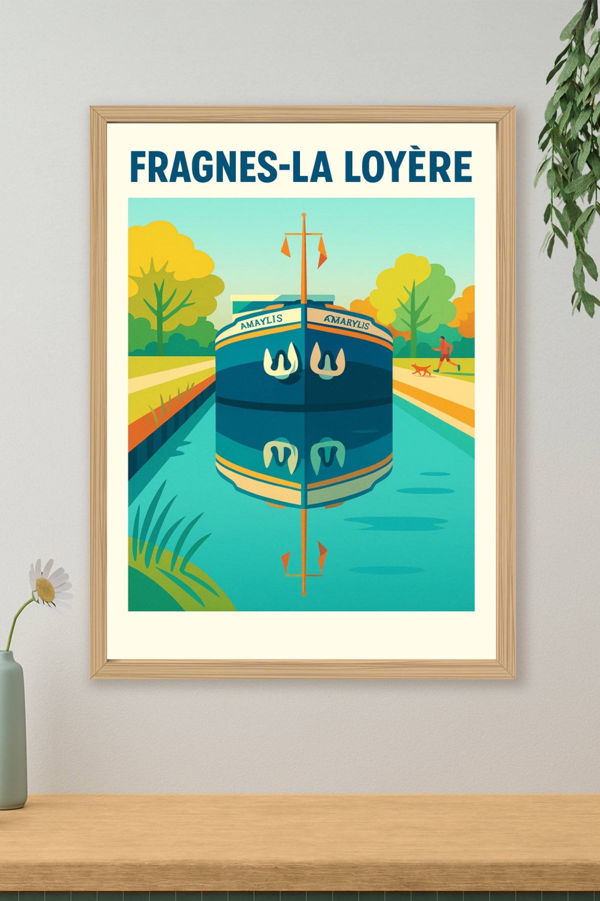 Affiche de Fragnes-La Loyère - Sérénité au fil de l'eau