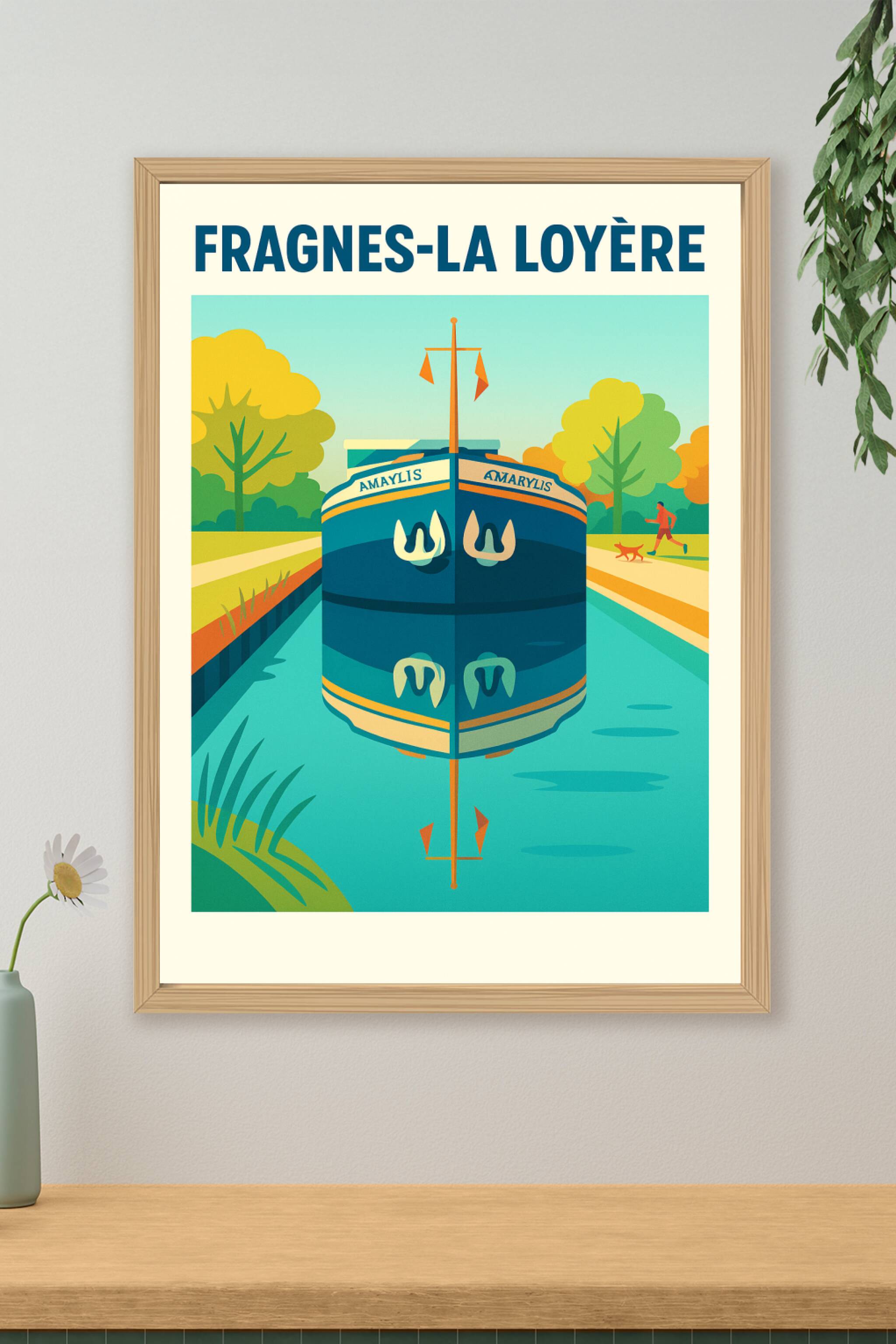 Affiche de Fragnes-La Loyère - Sérénité au fil de l'eau