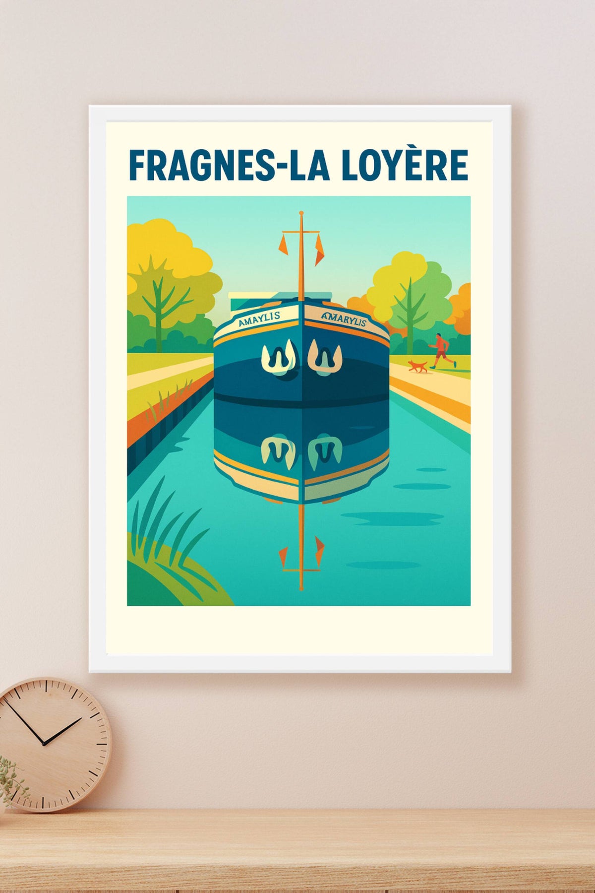 Affiche de Fragnes-La Loyère - Sérénité au fil de l'eau