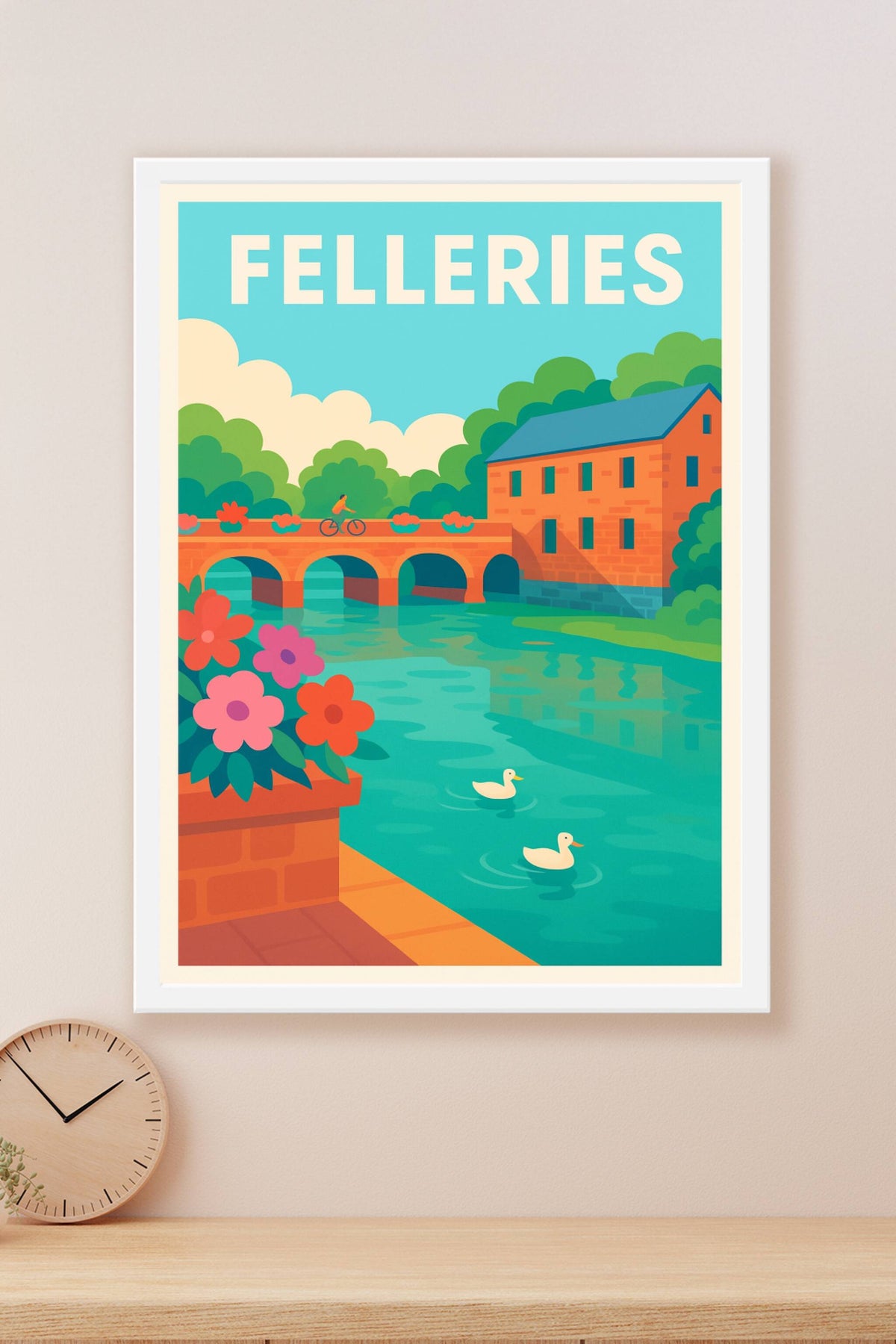 Affiche de Felleries - Charme bucolique au fil de l'eau