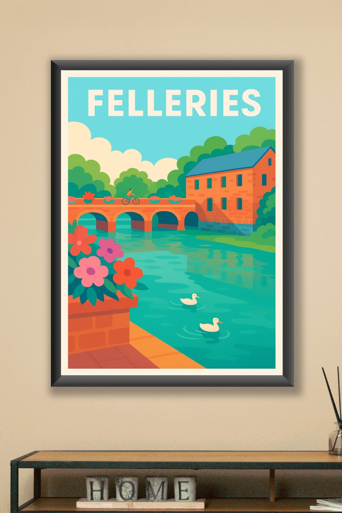 Affiche de Felleries - Charme bucolique au fil de l'eau