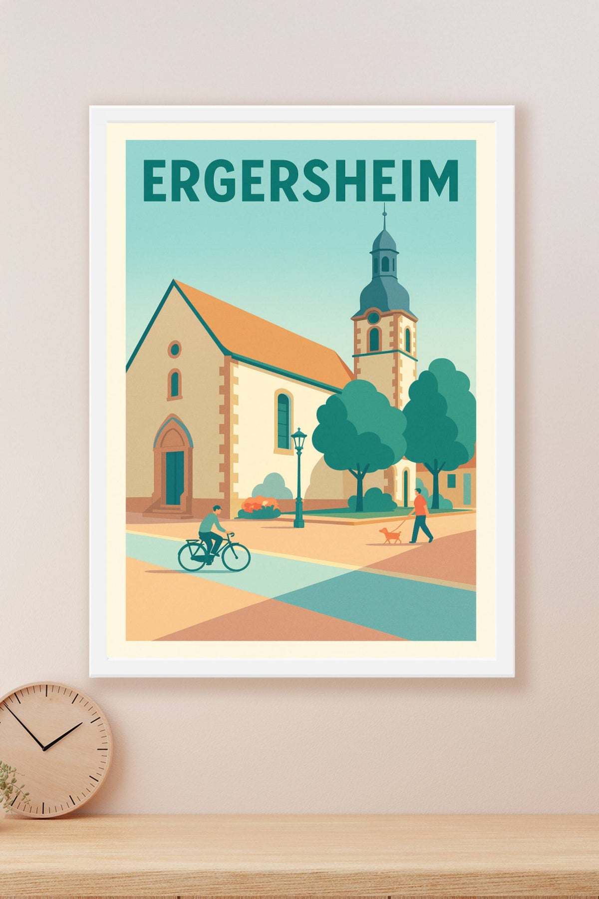Affiche de Ergersheim - Charme paisible au cœur du village