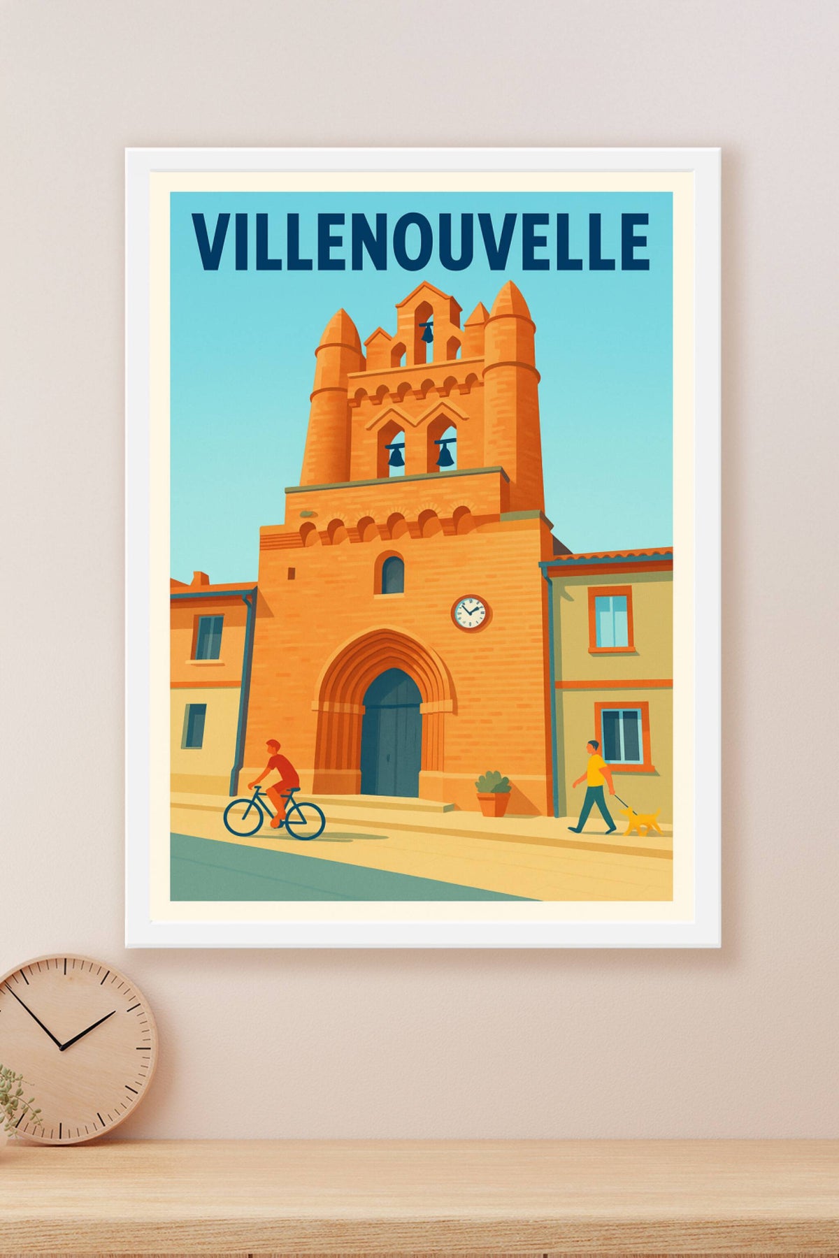 Affiche de Villenouvelle - L'élégance architecturale au cœur du village