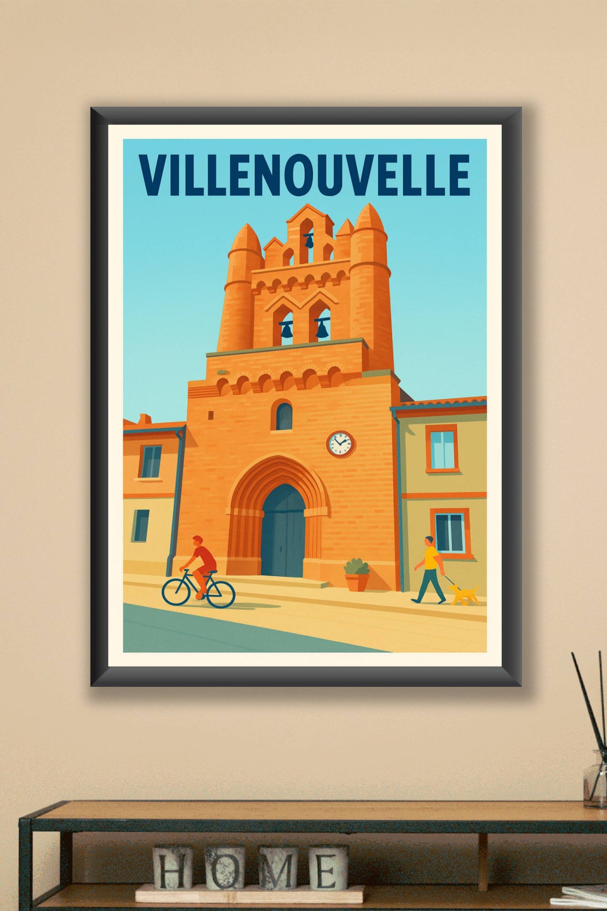 Affiche de Villenouvelle - L'élégance architecturale au cœur du village
